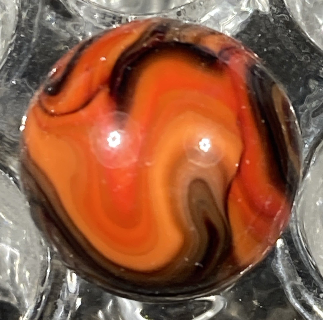 ONE (1) 2009 JABO FOXFIRE One Collectors Marble .68” ii6
