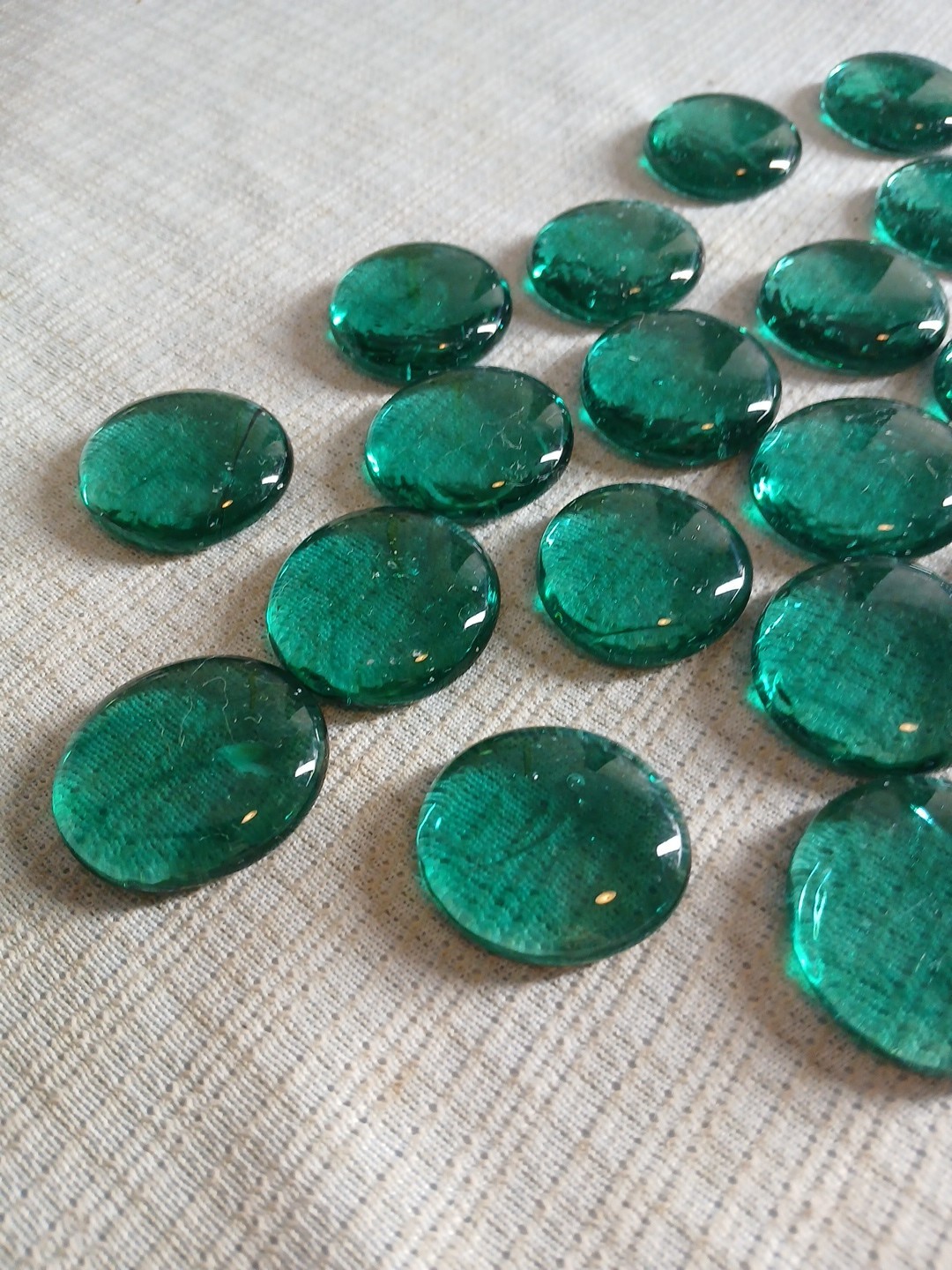 25 JABO SHOOTER FLAT CLASSIC MARBLE 1.25″GEMS GREEN $10.99