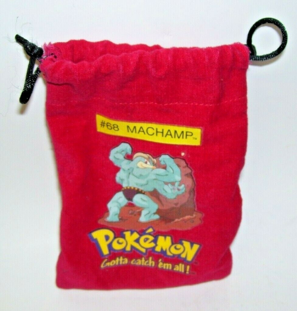Pokémon Marbles and Machamp Bag Mixed Lot of Ten Pokémon