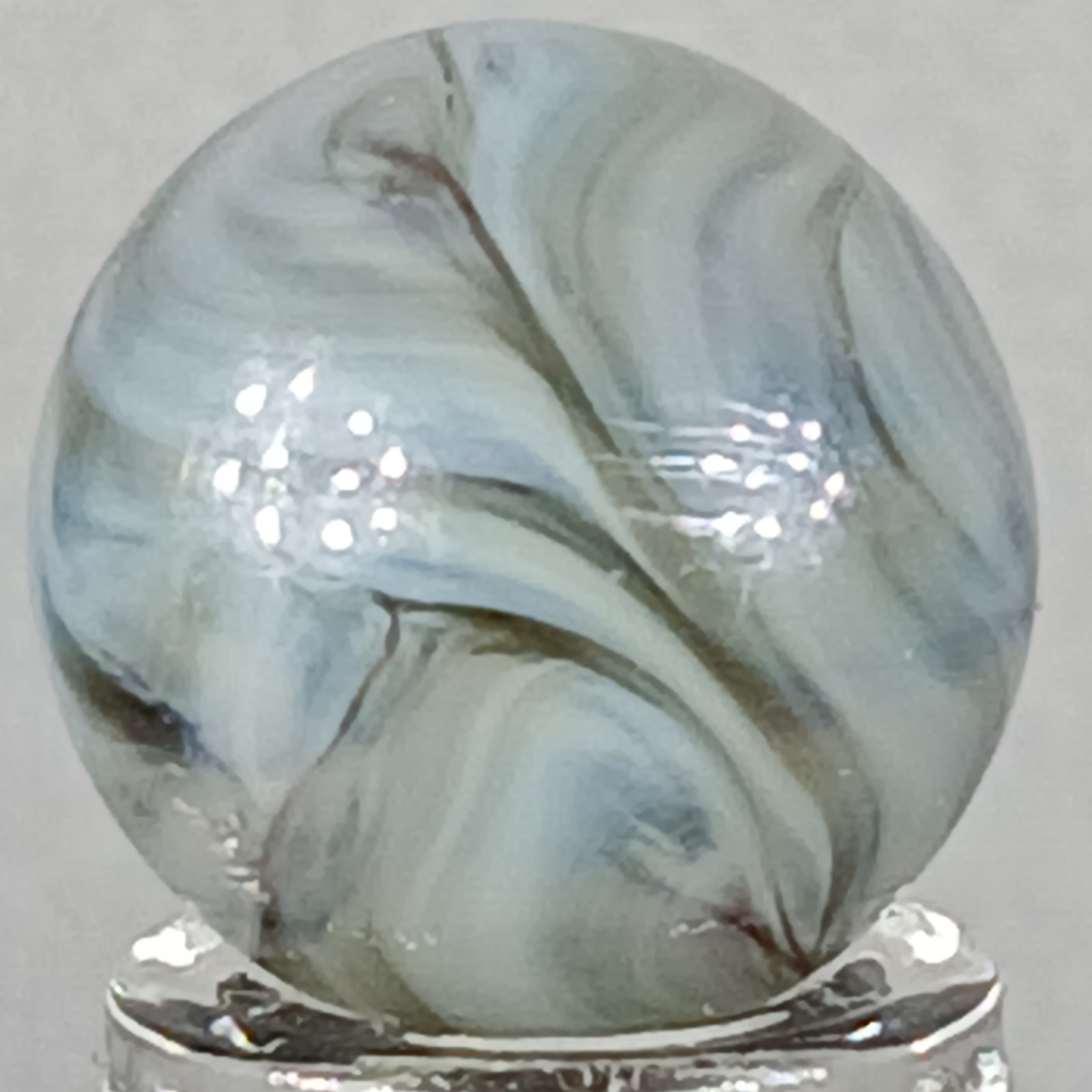 Vintage Champion Swirl Marble .6l Inches Near-Mint Condition Combined Shipping