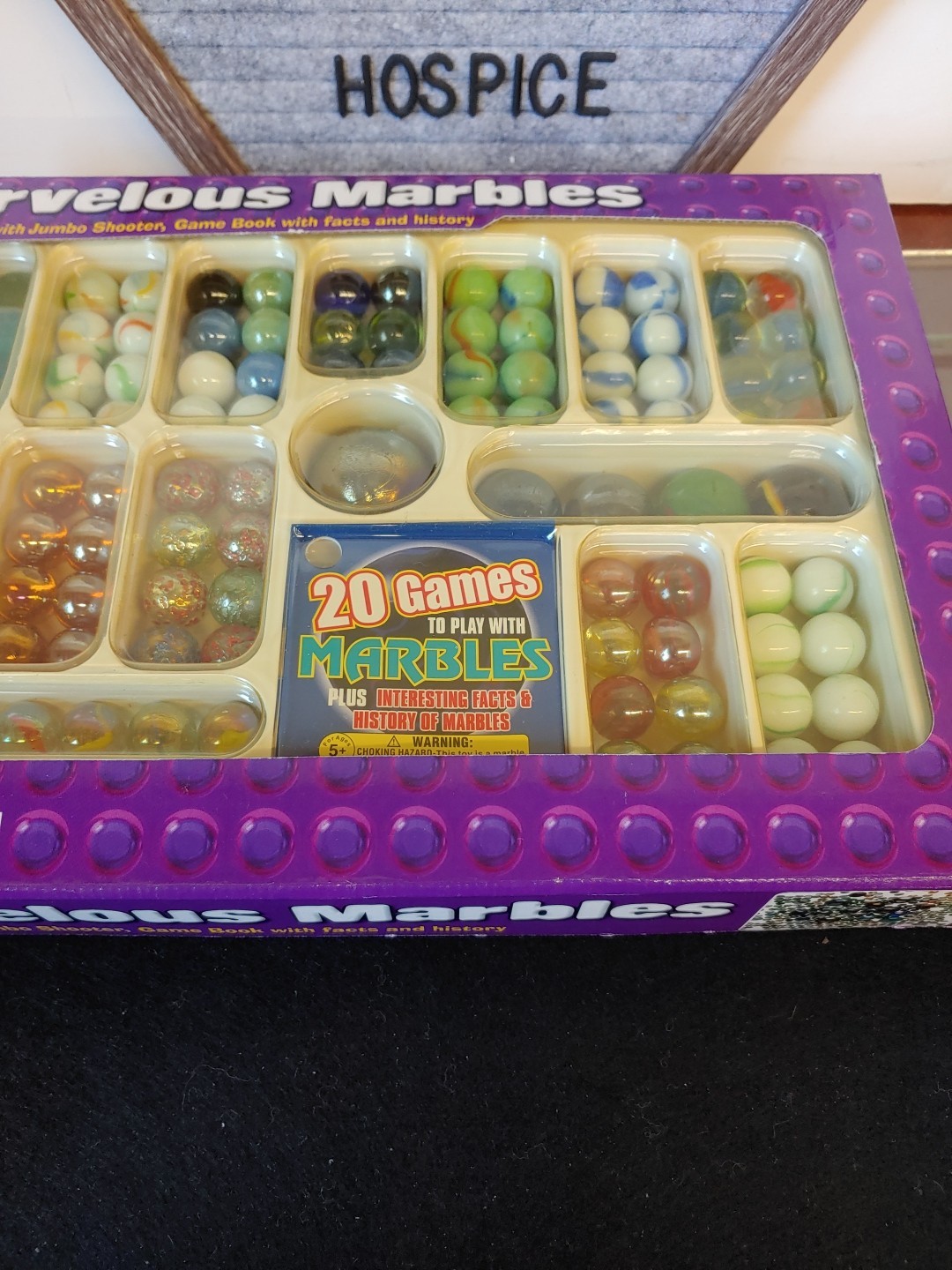 Vintage 1997 Imperial Toys 106 MARVELOUS MARBLES Deluxe Set COLLECTORS Game Play