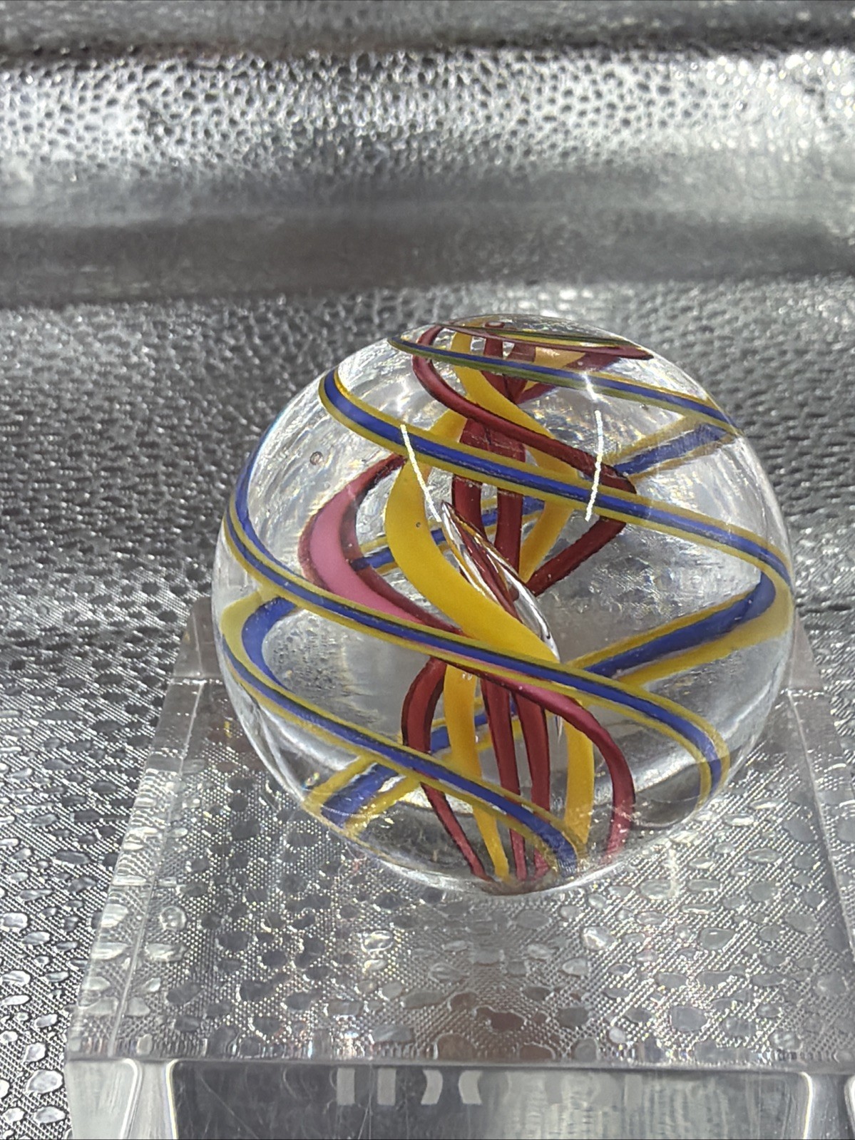 Massive 1.5” Contemporary Modern Multi-Strand Open Core Swirl – Polished to Mint