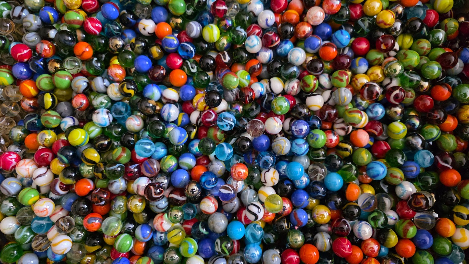 HUGE Lot 6000 Marbles 3k Vintage JABO Classics & 3k Vacor Mega Marbles Free Ship