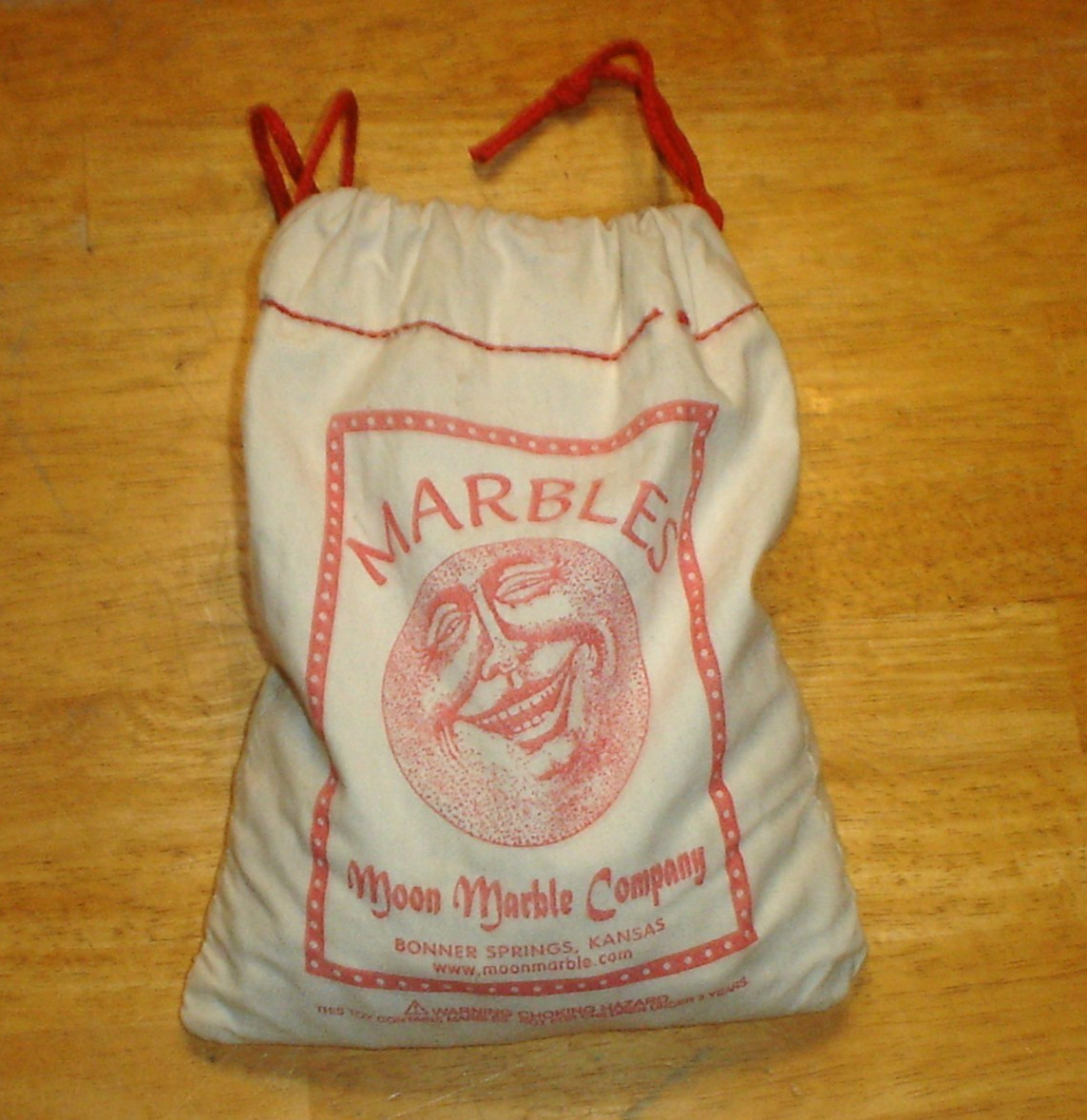 Bag of 200 Marbles Moon Marble Company Bonner Springs, Kansas