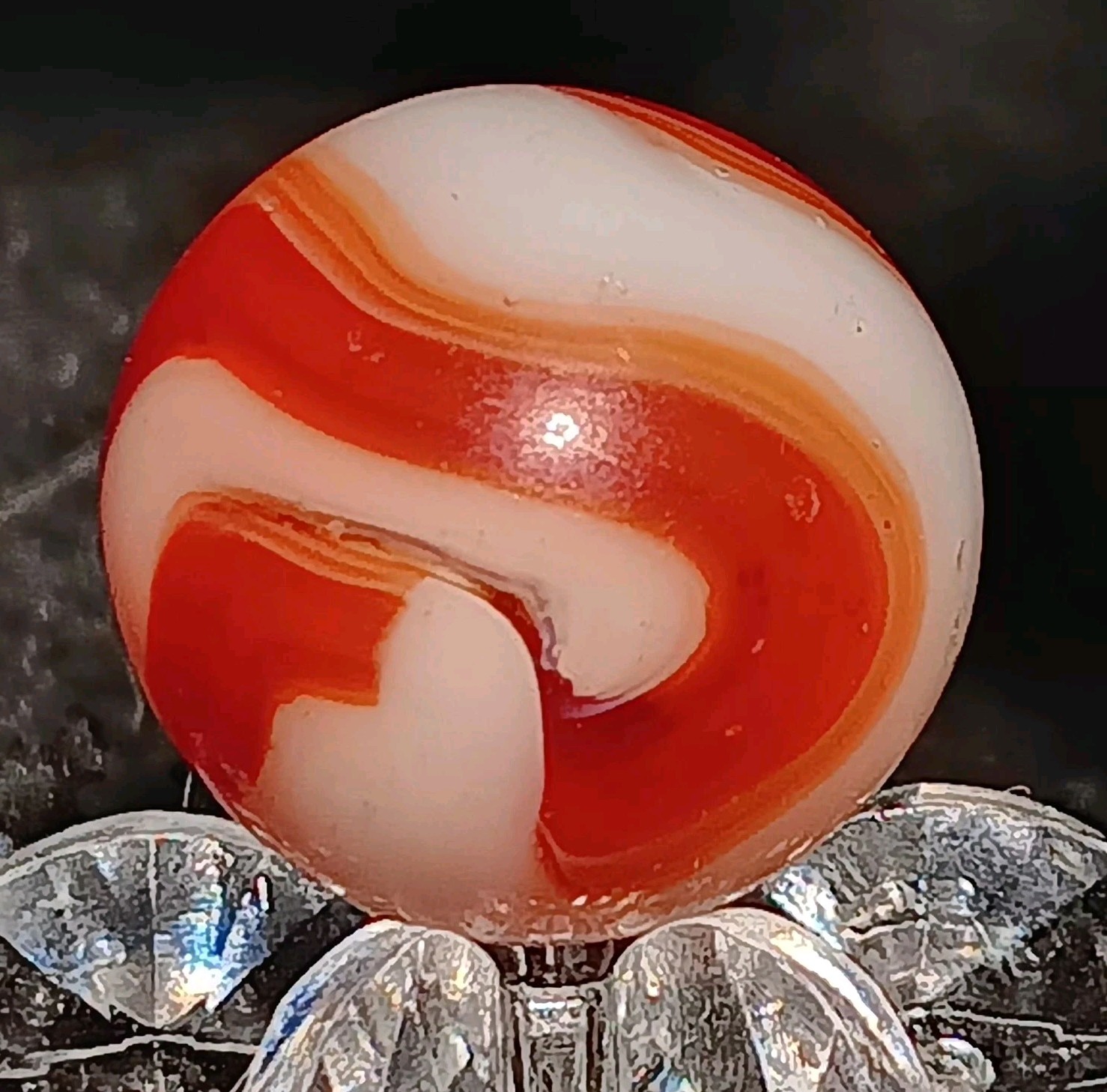 Ravenswood Swirl Marble. 5/8″ Mint. Stunning Example