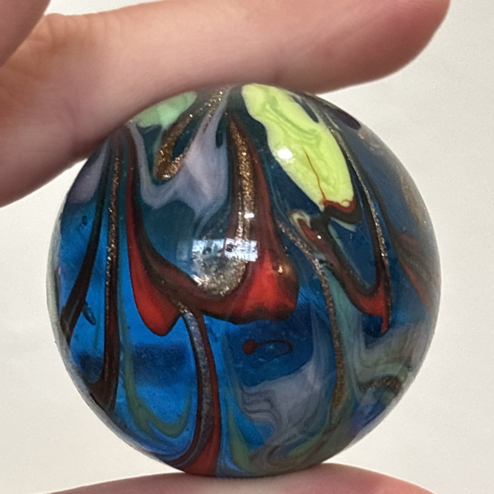 Stunning contemporary swirl marble #317