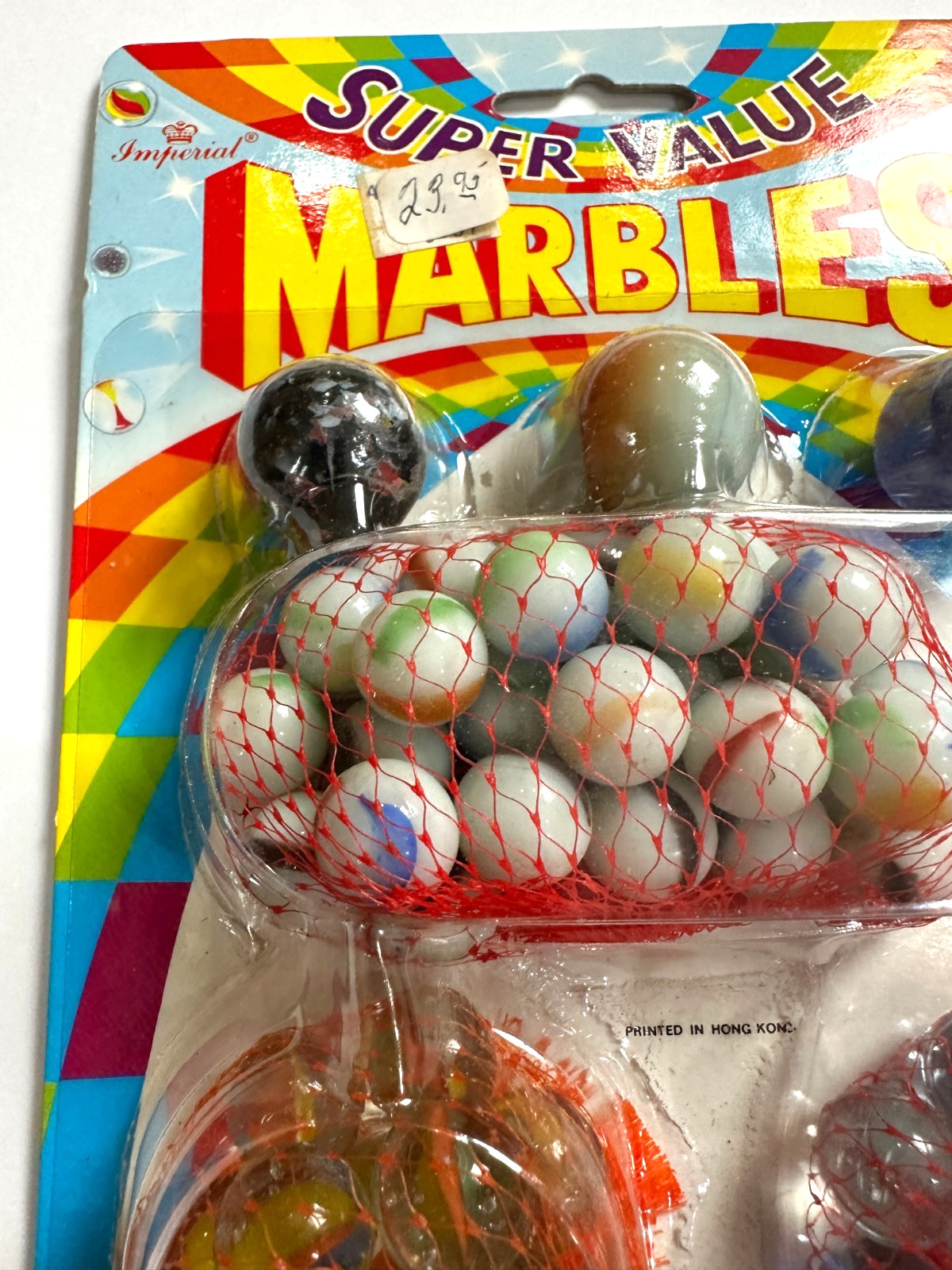 Lot of 2 Imperial Toy Corp 75 Marbles with 3 Super Shooters No 6853 1988