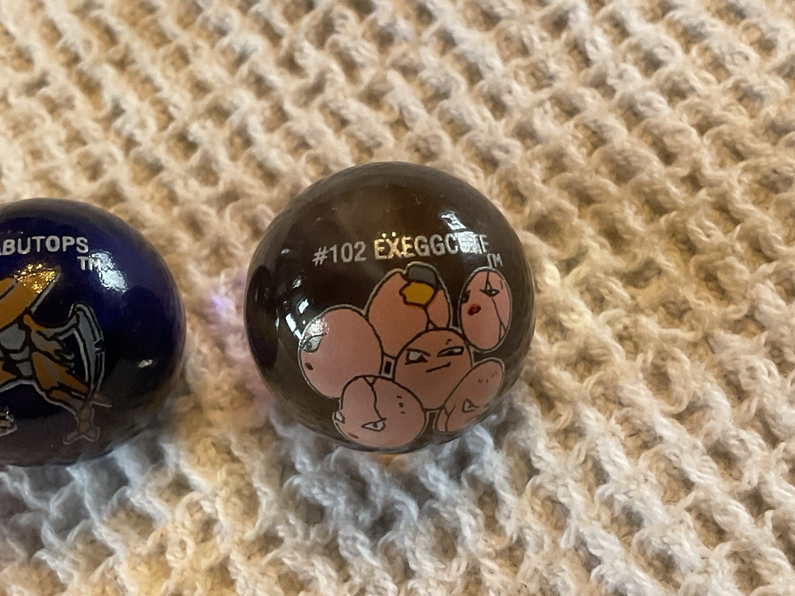 Three Pokémon Marbles