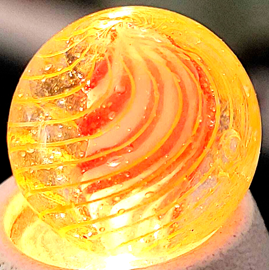 OLD SAME CANE 0.74″& 0.525″SOLID CORE PEPPERMINT WITH YELLOW CAGE &YELLOW BASE