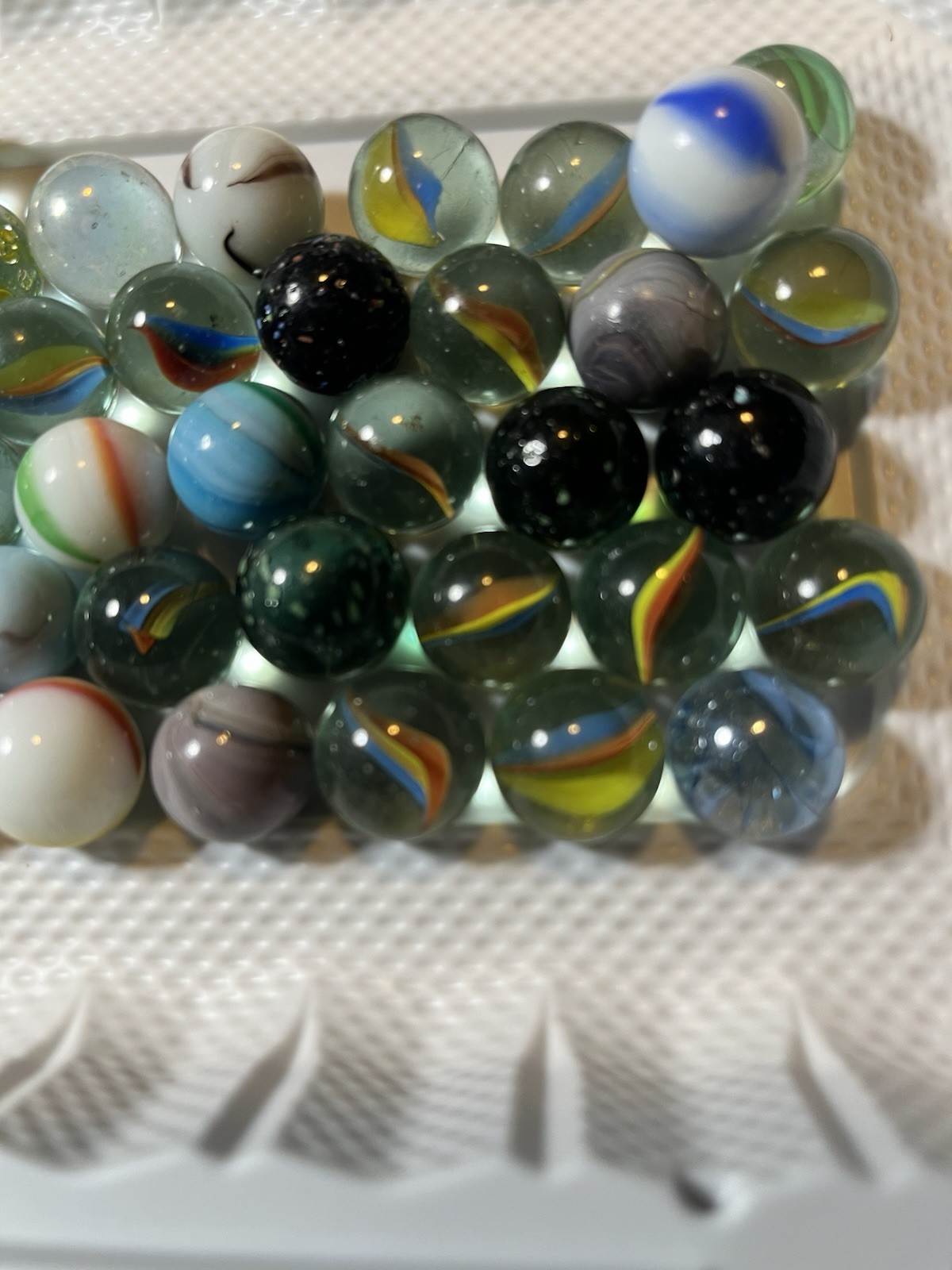 Mix Marbles Lot Of 50