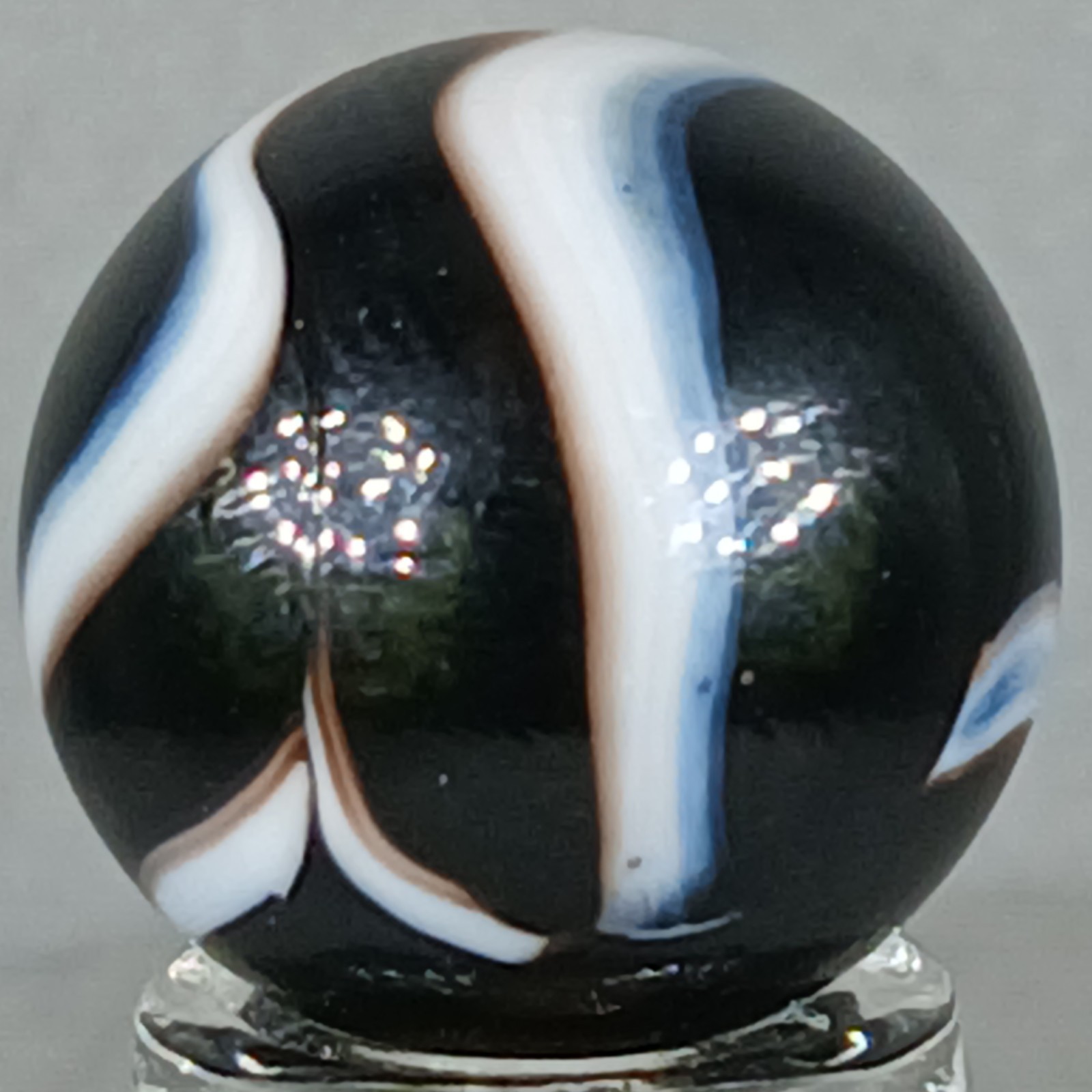 Vacor Zebra Marble .63 Inches Near-Mint Condition Combined Shipping
