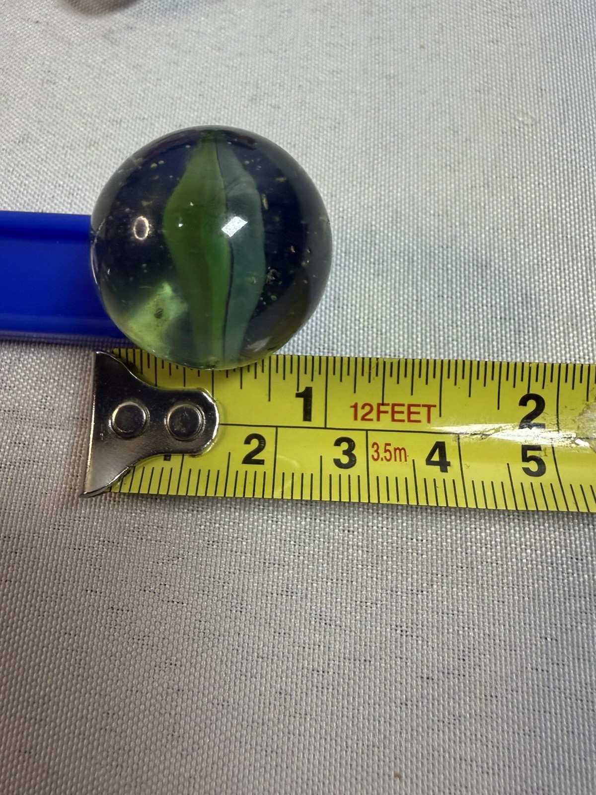 Vintage 3 Shooter Marbles 60+ Mibs Glass Cats Eye Swirl Assorted Colors