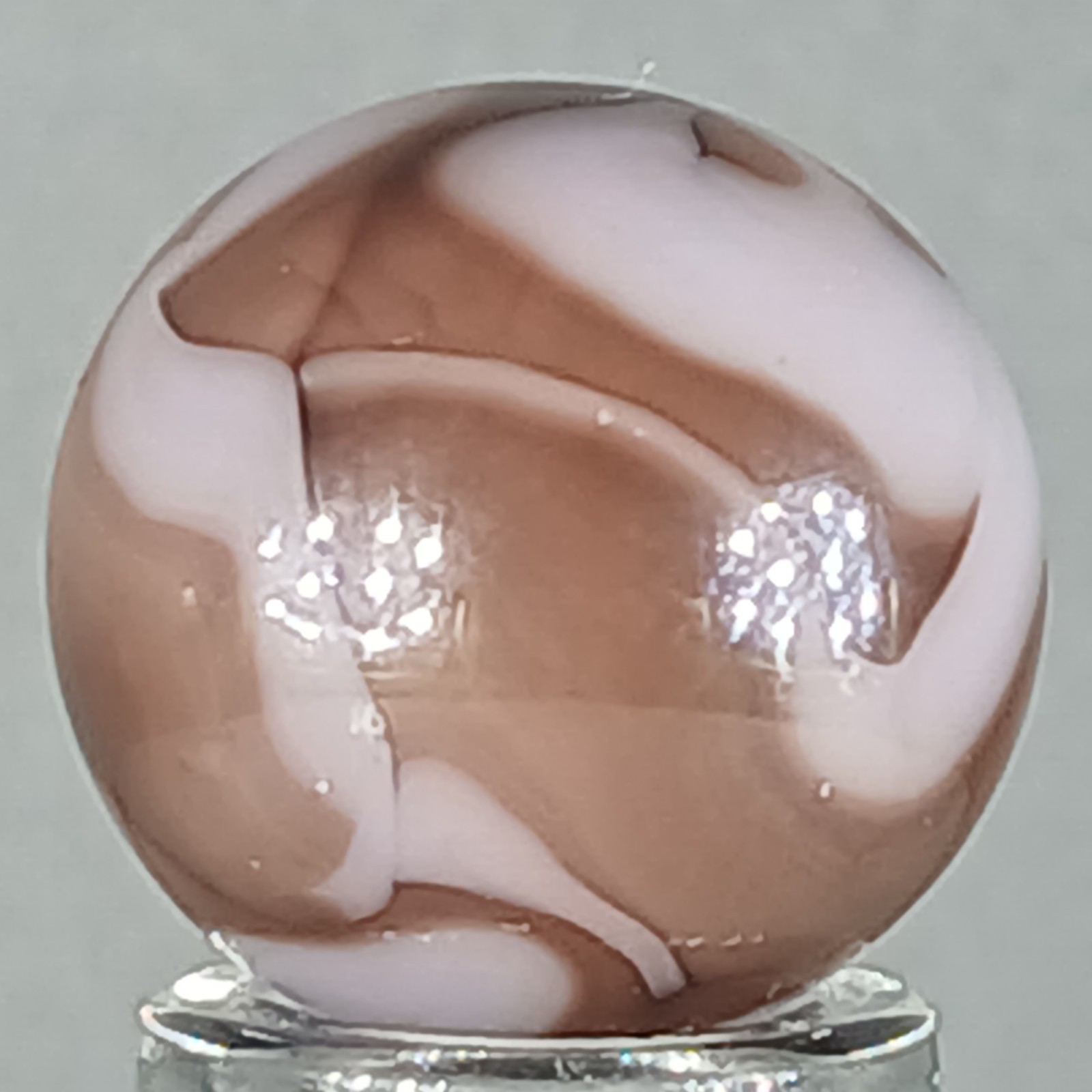 Vintage Champion Swirl Marble .61 Inches Near-Mint Condition Combined Shipping