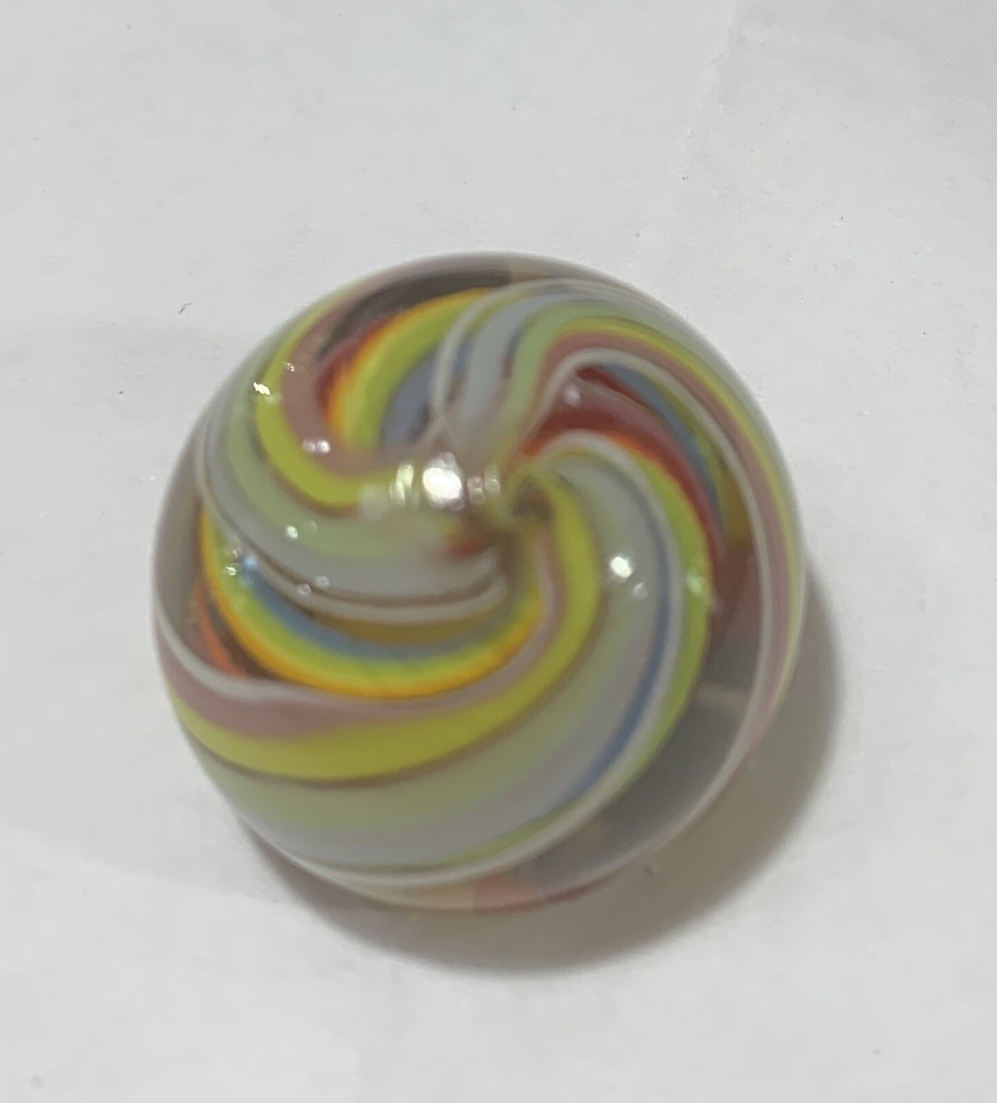 Rare JODY FINE HANDMADE GLASS MARBLE 7/8 “ Lamp work. #6