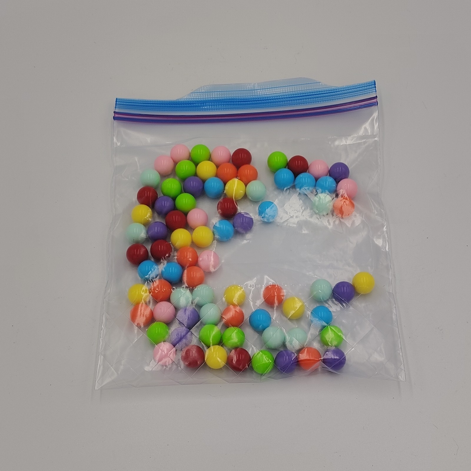 Glow in the Dark Glass Toy Marbles Mixed Colors Lot, Machine Made UV/Blacklight