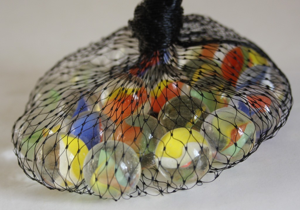 1X VERY RARE VINTAGE 80’S GREEK MARBLES CATS EYE AMAZING COLORS GREECE NEW NOS !
