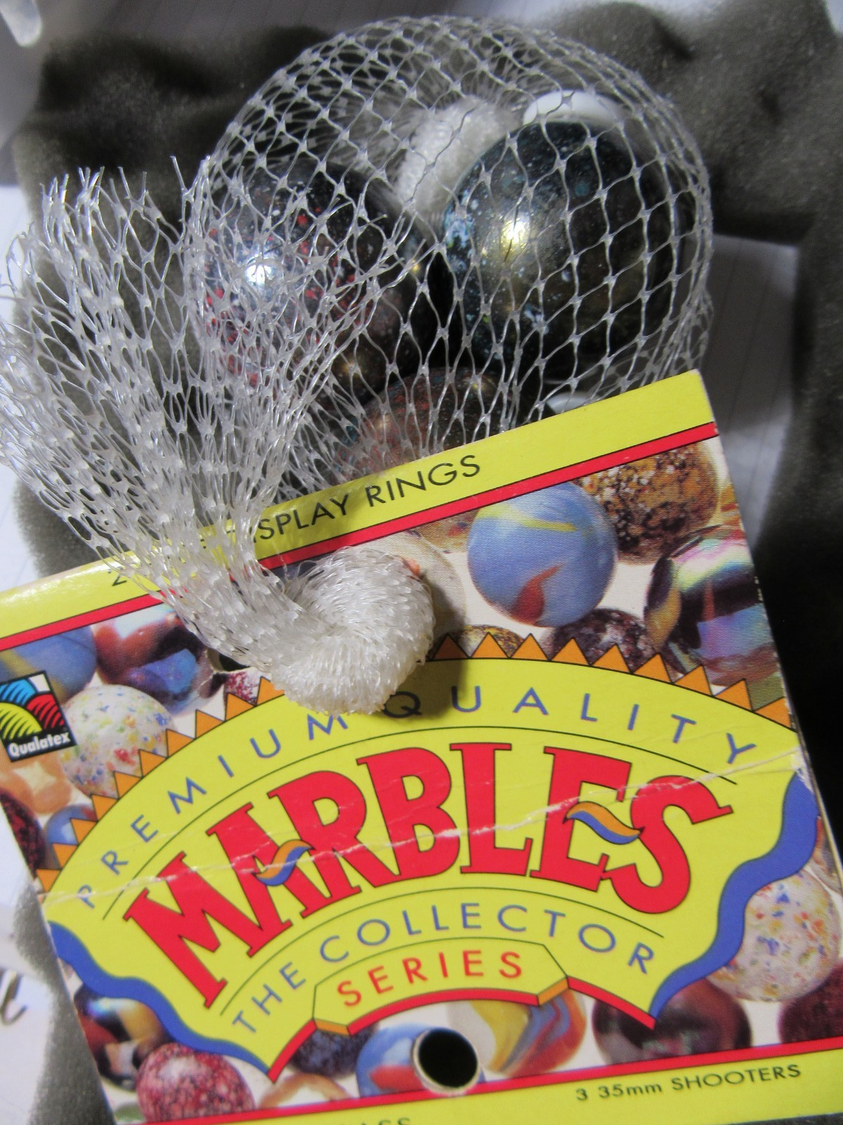 PREMIUM QUALITY MARBLES THE COLLECTOR “METEORS” New 3 35mm Shooters