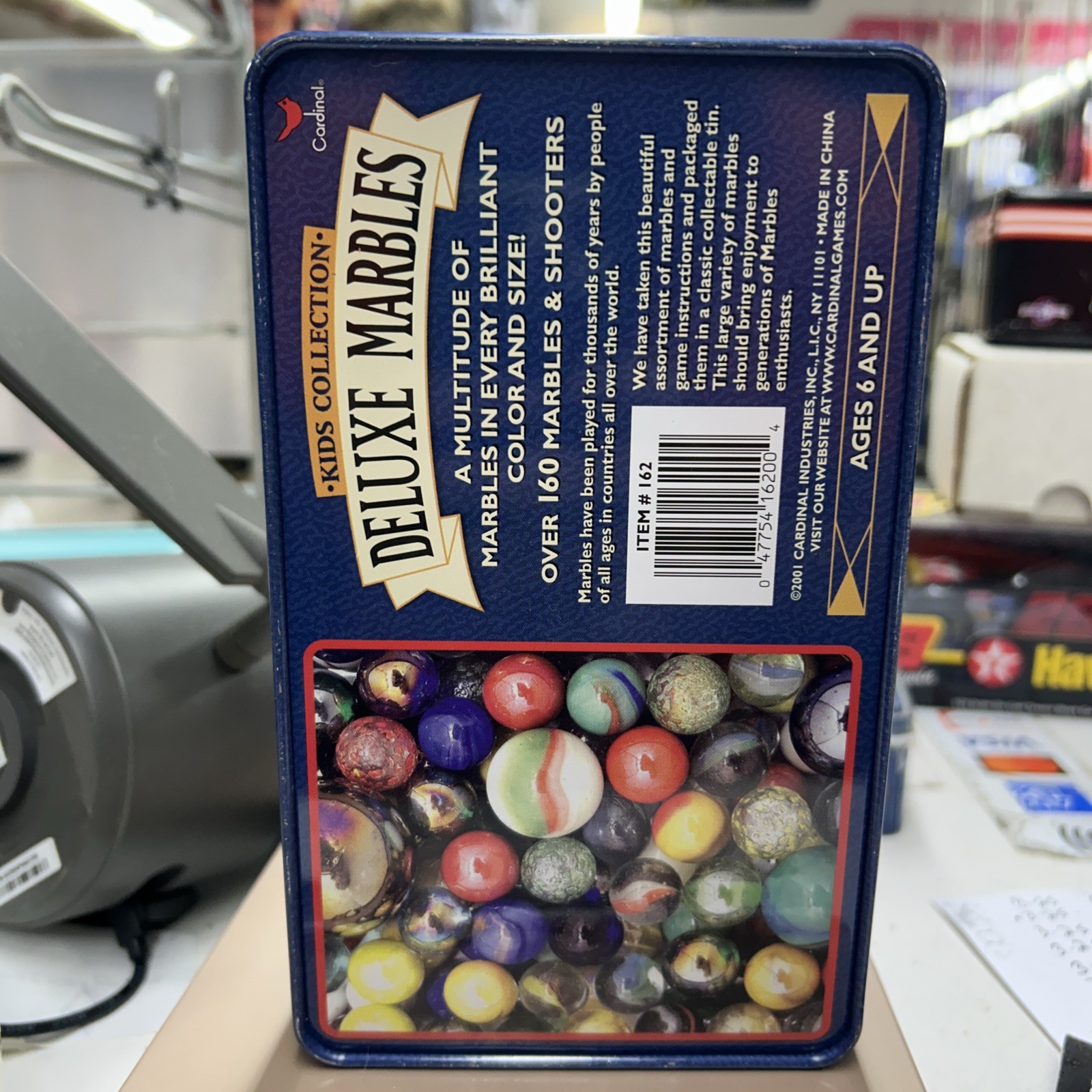 Kids Collection 2001 Deluxe Marbles Over 160 Cardinal Industries – Sealed