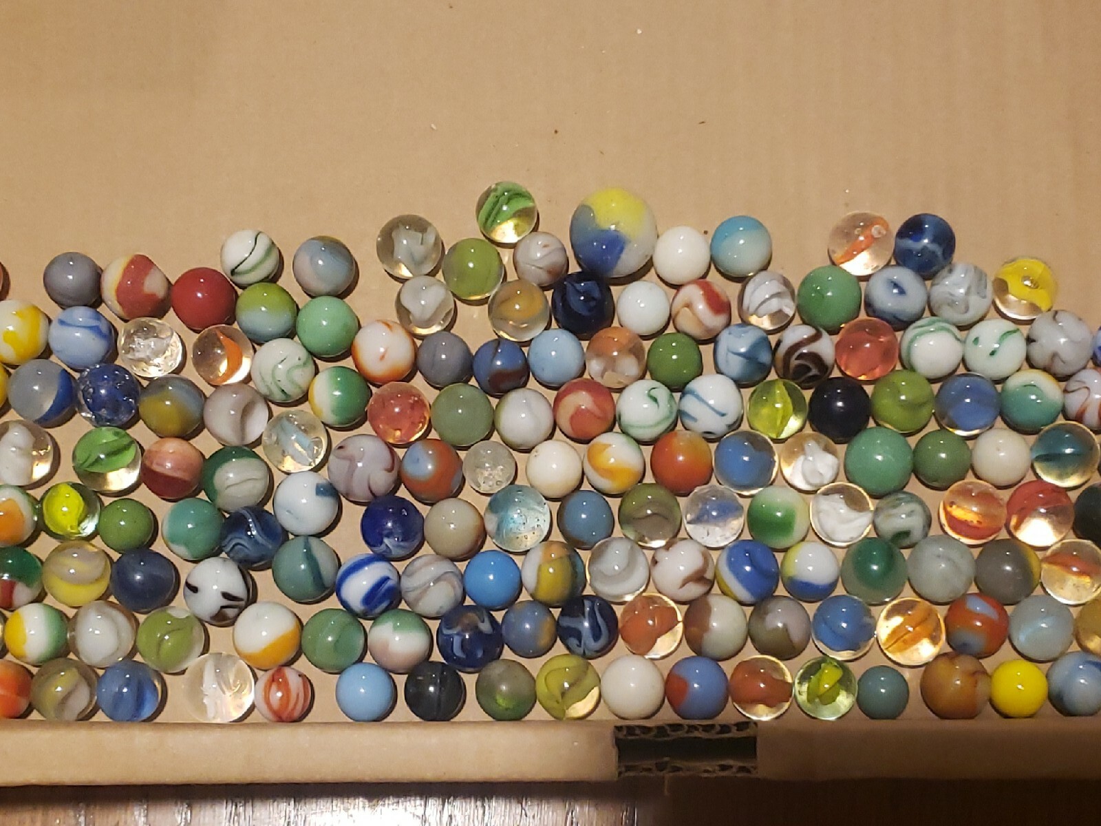 Large Antique Estate Small To Medium 175 Marble Lot