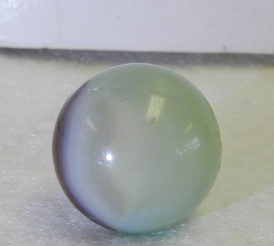 #20277m Vintage Vitro Agate Marble .61 Inches *Near Mint*