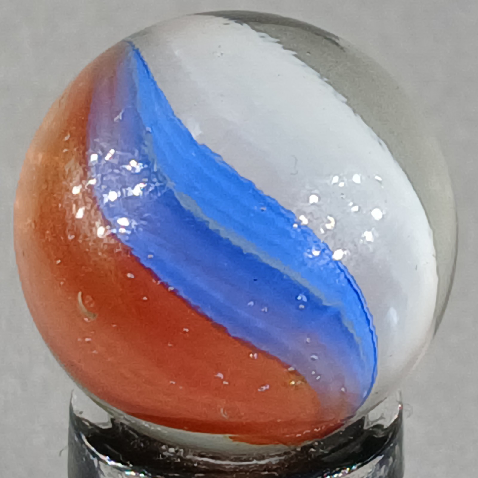 Vintage Imported Cat’s Eye Marble .60 Inches Near-Mint Condition