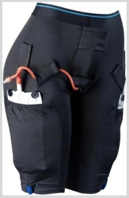 New Cathwear Catheter Leg Bag Underwear Medium, Black