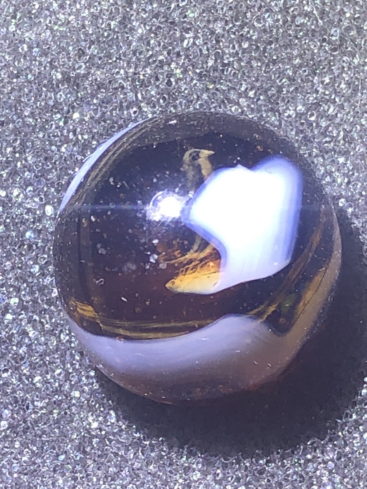 Jackson Root Beer Swirl Marble 5/8”