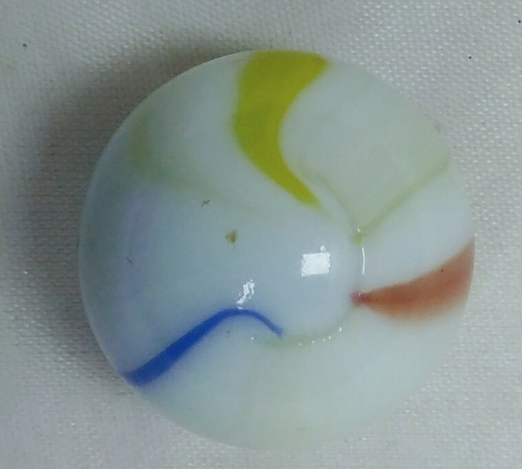 Mixed lot of 11 Vintage 1” Shooter Marbles Various Colors and Swirl Patterns