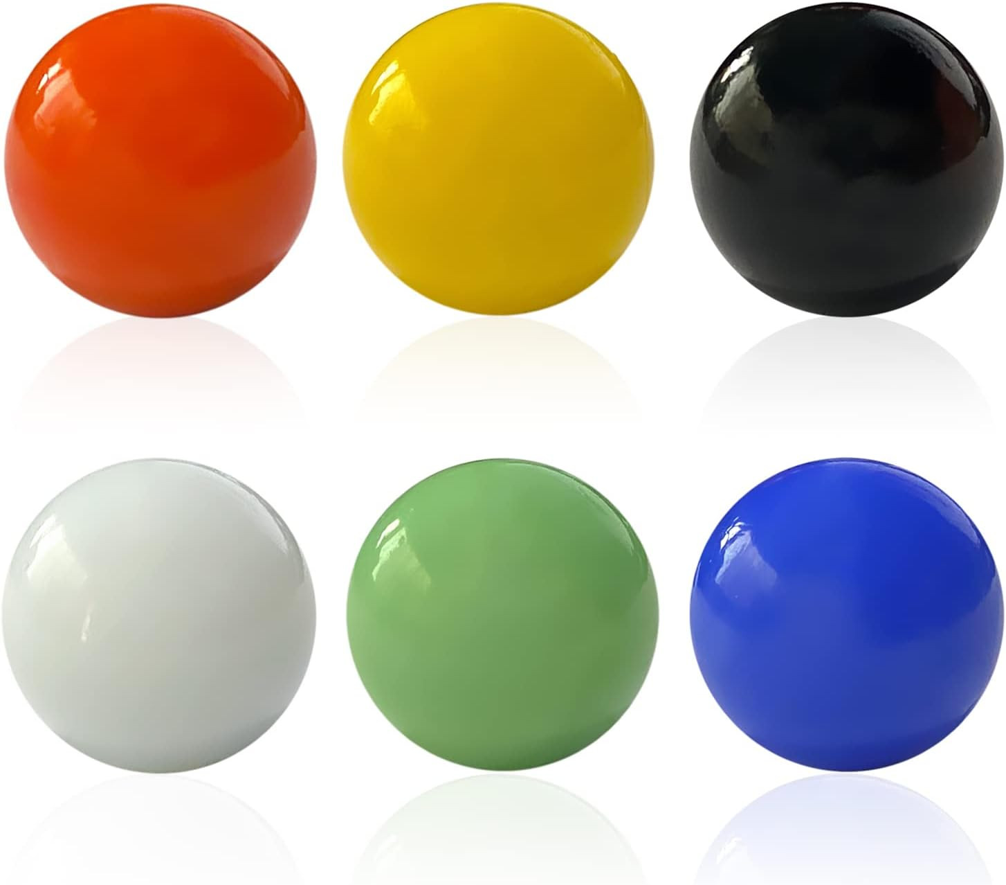 60 Pcs Glass Marbles, Bulk Marbles, for Various Marble Games 0.63 Inch, Multicol