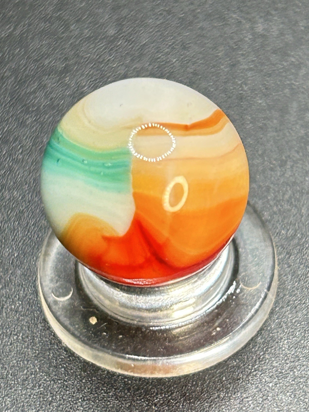 Vintage Vitro Agate “Aquamarine”Marble 0.591”