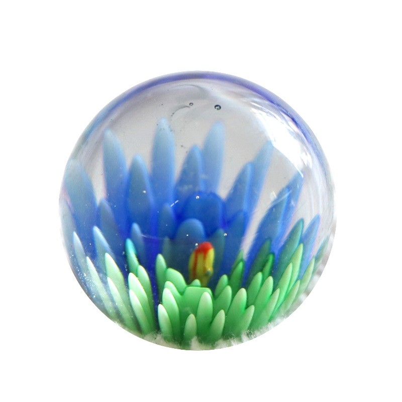 25mm Glass Beads Round Glass Marbles Decorative Ball Craft Ornament DIY Toy Game