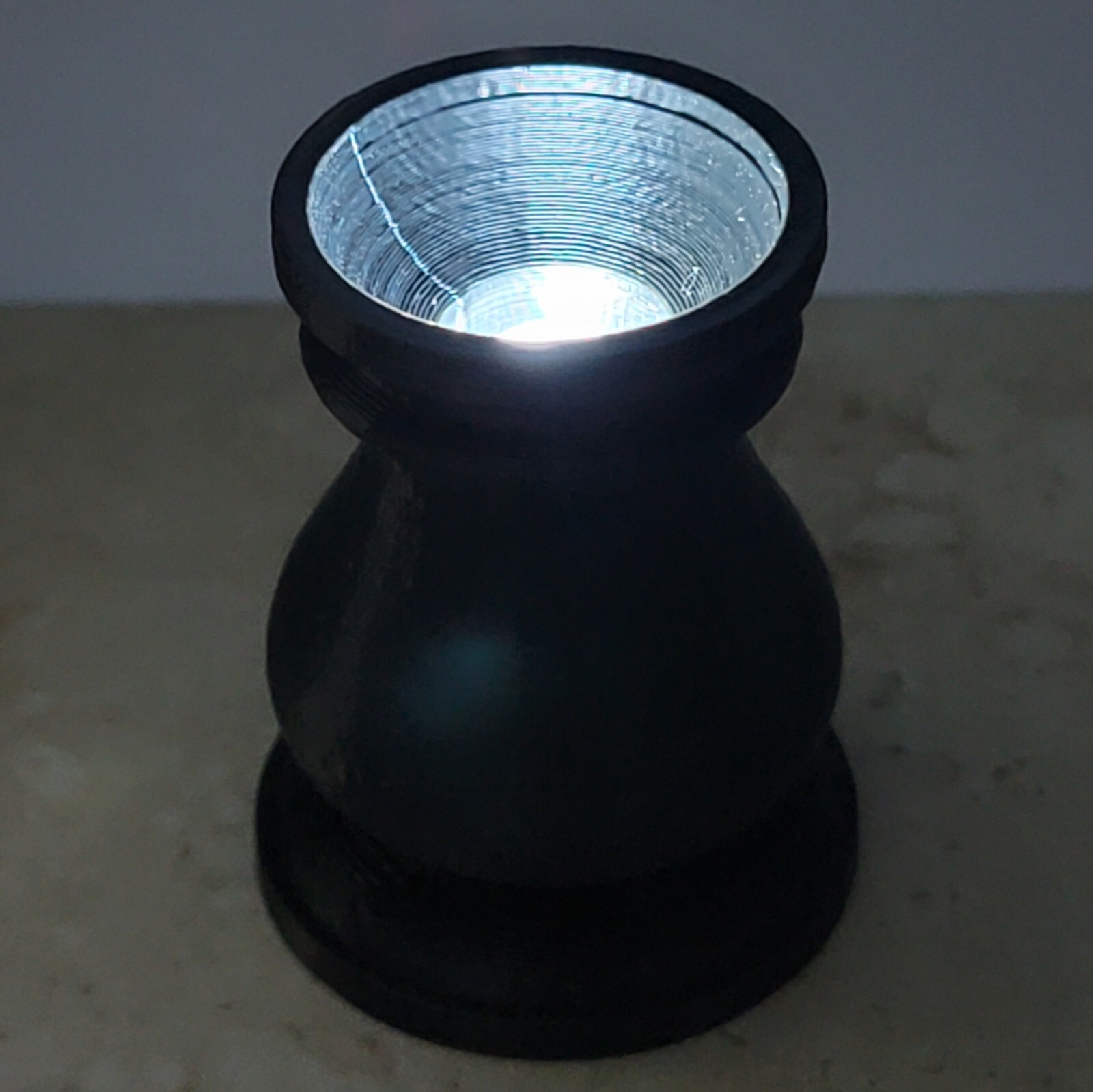 Black LED Marble Display For Up To 2″ Marbles – Lot #5156 See Description