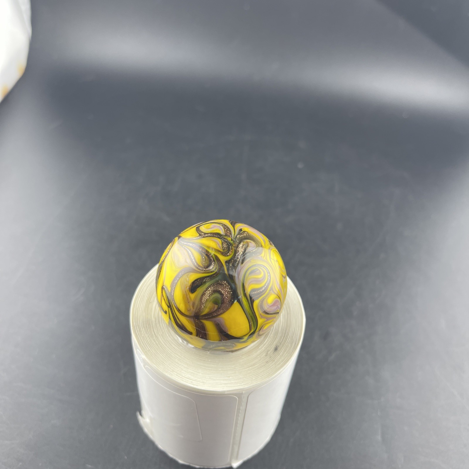 Handmade Art Glass Swirl Marble 40.37mm Large Shooter JABO?