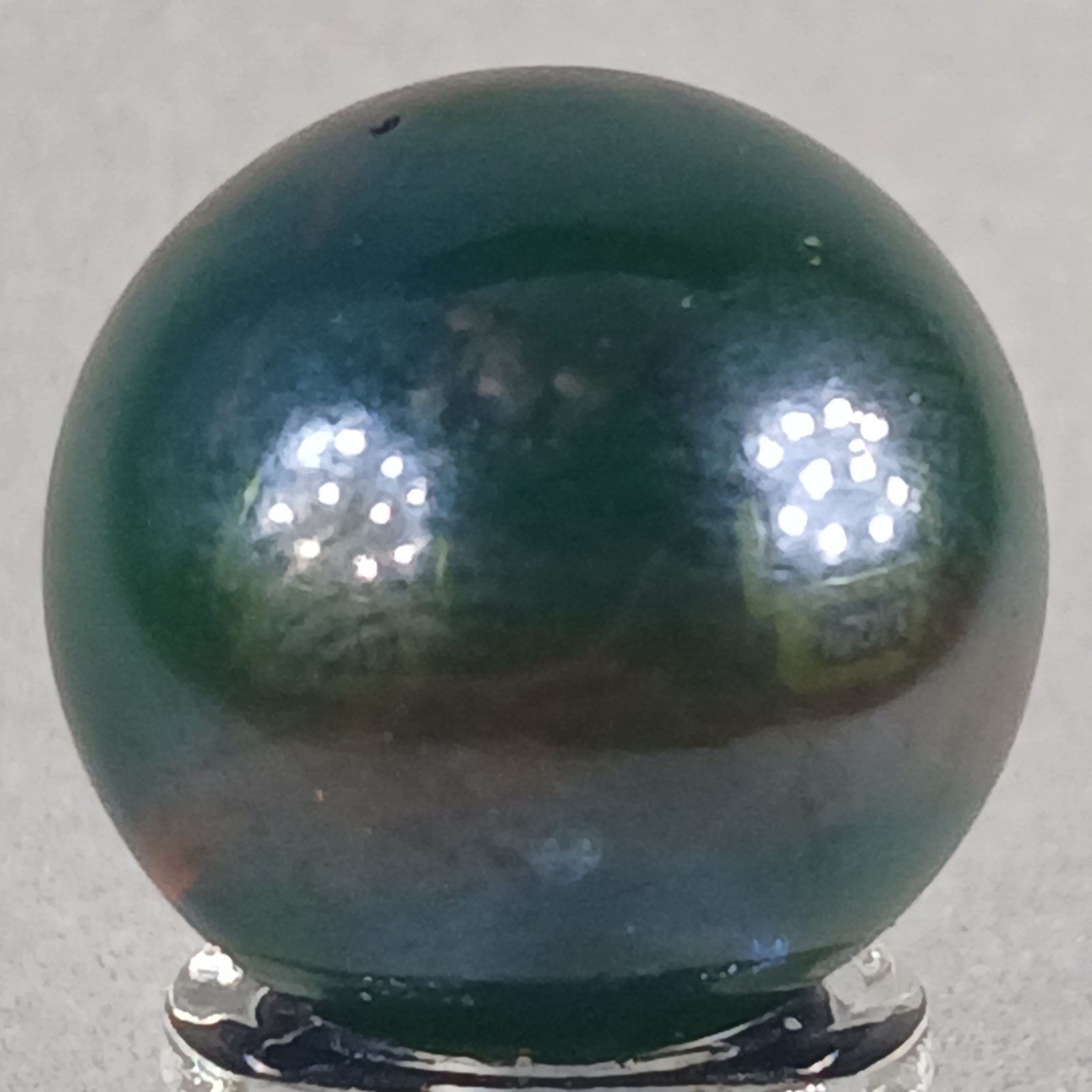 Vacor Iridescent Swirl Marble .62 Inches Near-Mint Condition Combined Shipping