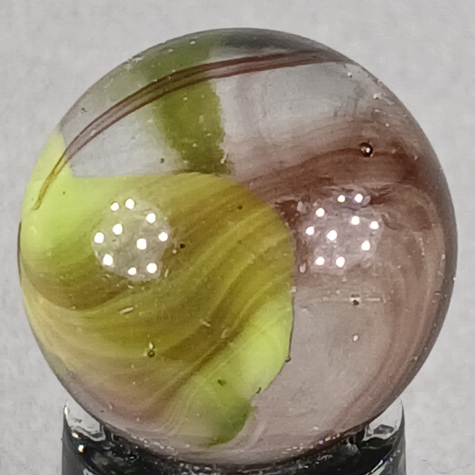 Vintage Swirl Marble .60 Inches Near-Mint Condition Combined Shipping