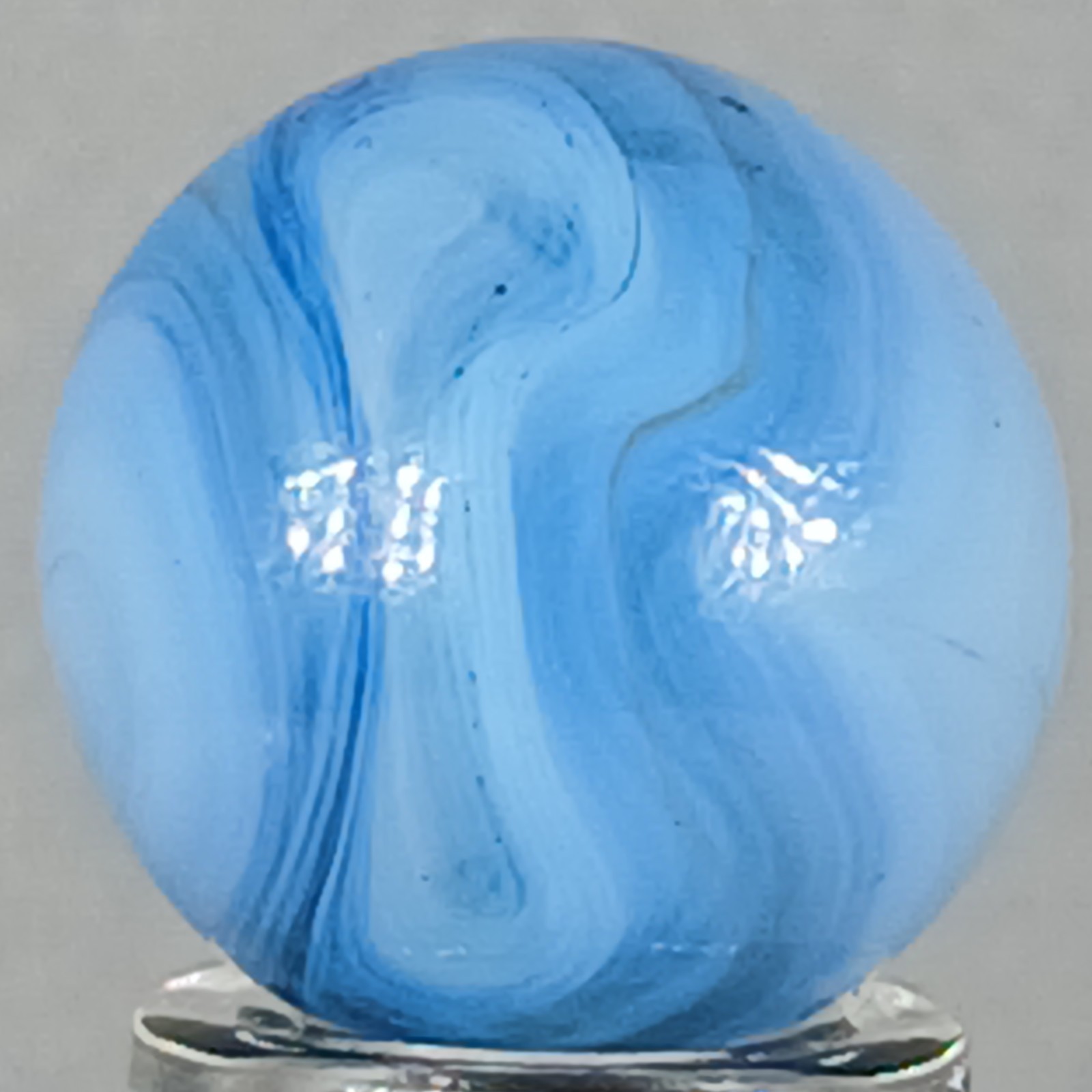 Vintage Champion Swirl Marble .61 Inches Near-Mint Condition Combined Shipping