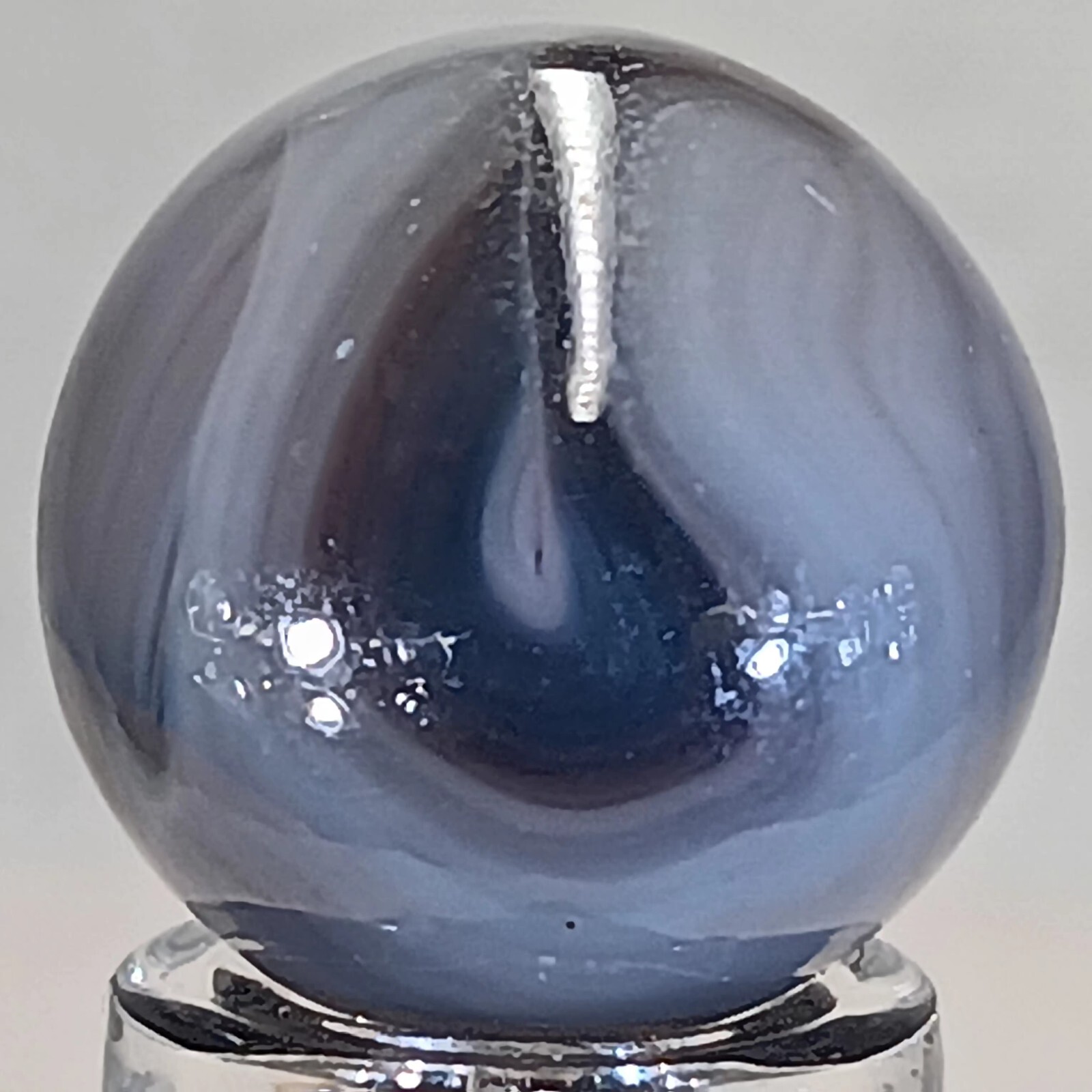 Vintage Champion Swirl Marble .60 Inches Near-Mint Condition