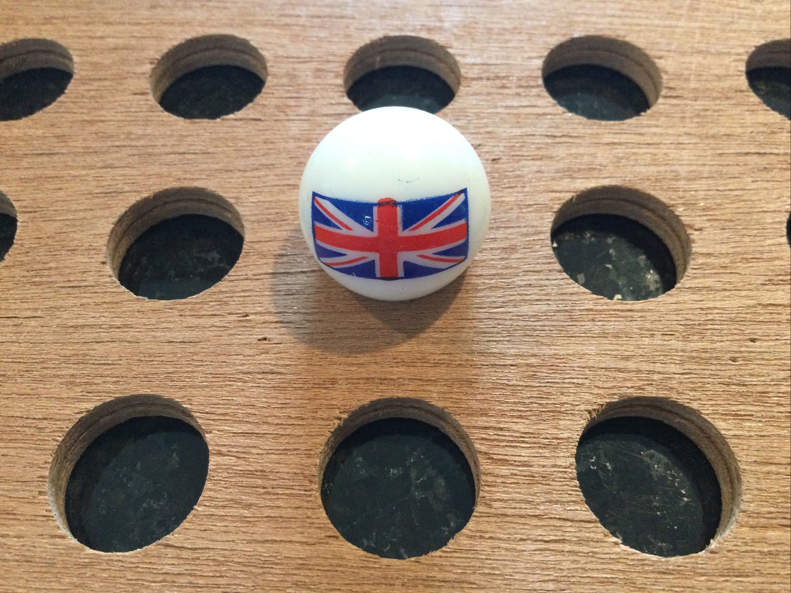 Vintage | British Flag | British and World Marble Championship | Marble | 1992