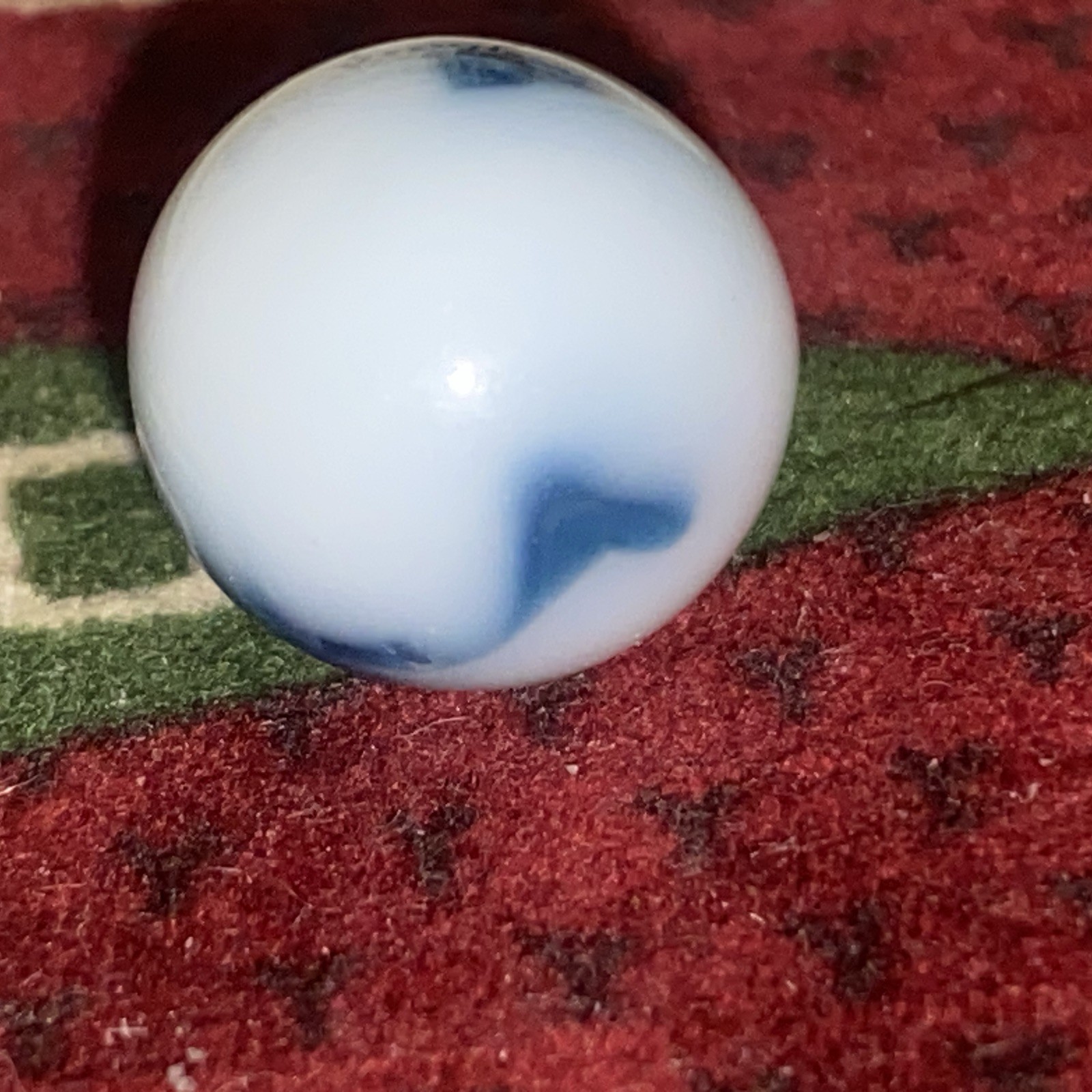 😎Vintage Ravenswood Swirl Marble-Mint.62 Has 2 Spots W/ Aventurine-Beautiful#68
