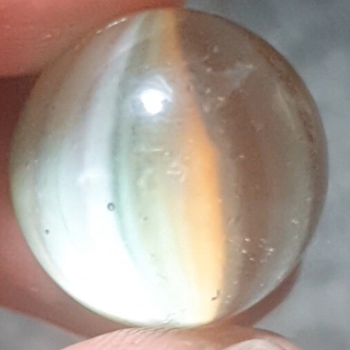 3/4″ Killer European Sparkler Bombarded Aventurine 1950/1960 Vintage Marbles MM