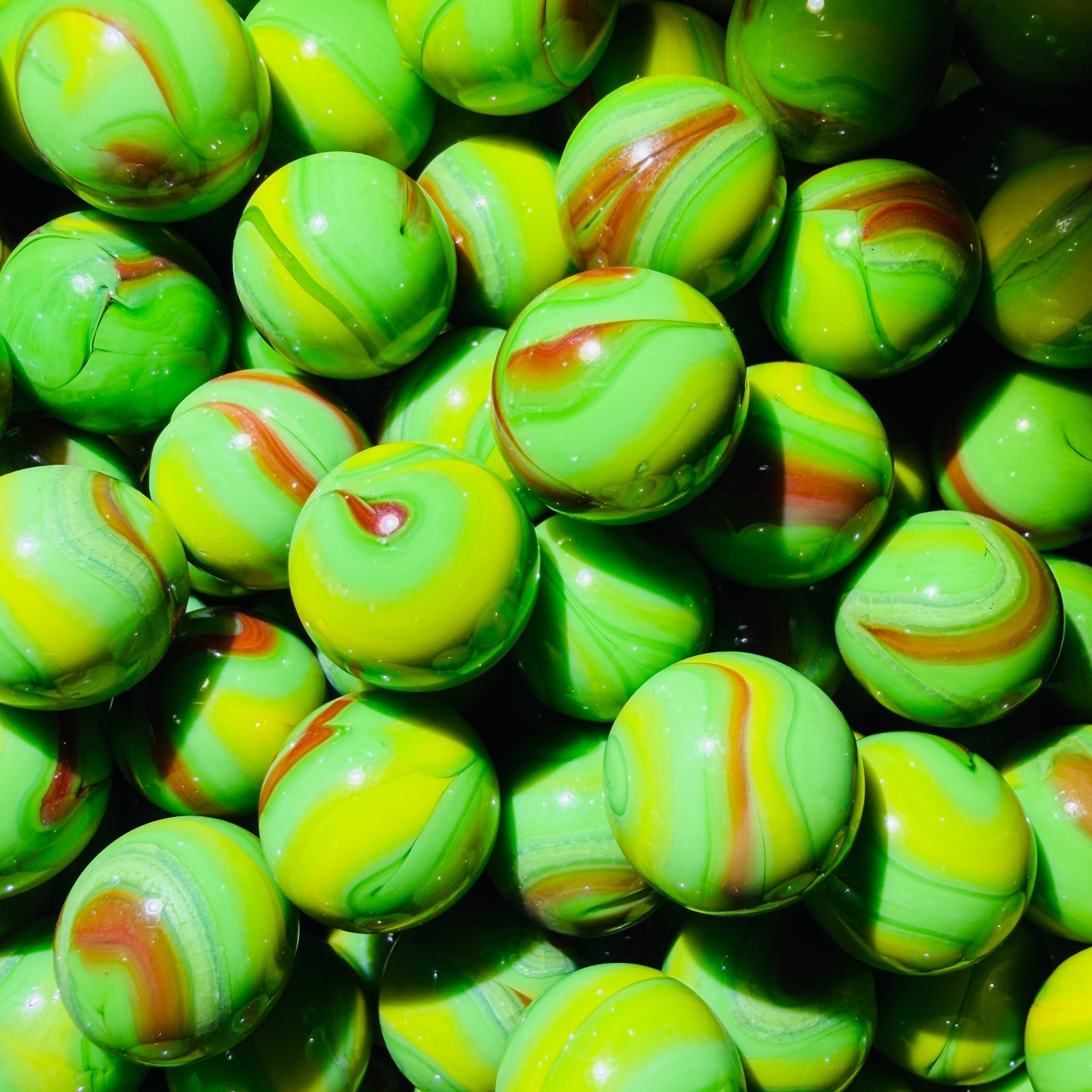Marbles Lot Of 80 Multiple Colors Mint BEST Selection! MINT Fancy Vacor Mega NEW