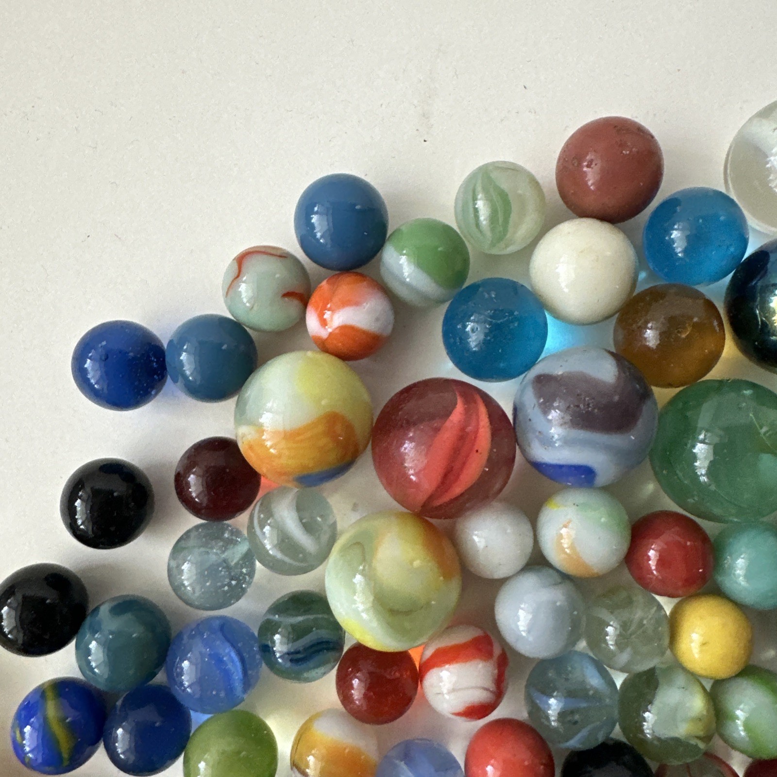 Vintage Marbles Lot Of 350 4lb 5oz