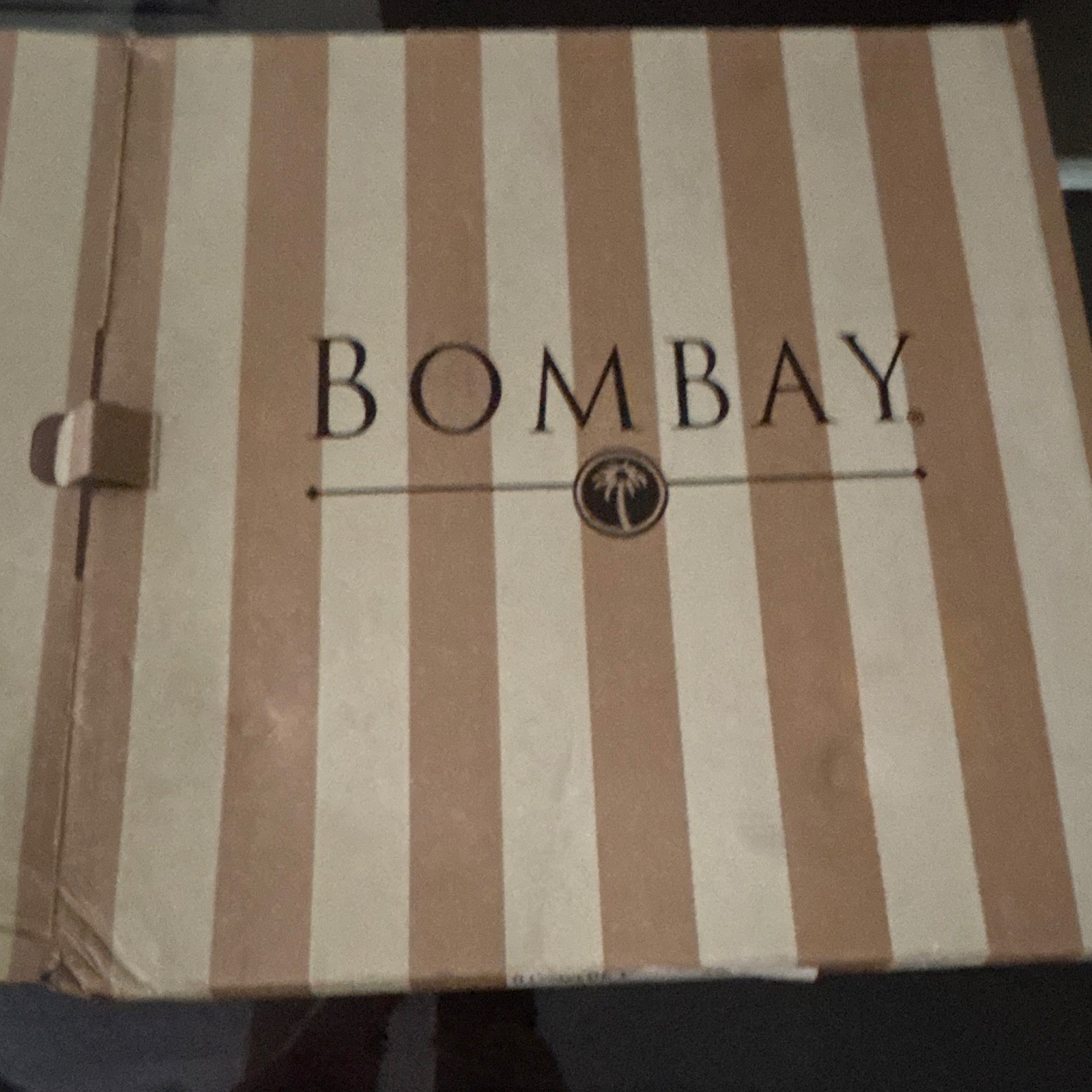 Bombay Wooden Marble Solitaire Game Board Tray Set w/ Mixed Marbles & Box