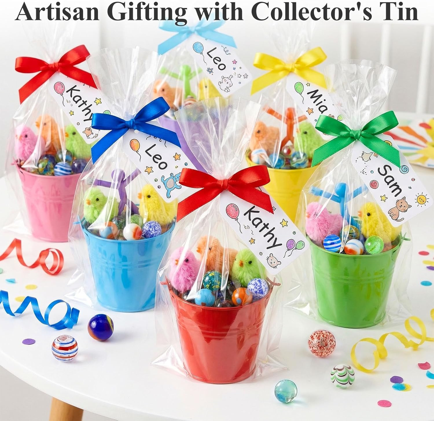85PCS Colorful Assorted Glass Marbles, Planet Pattern Mix, Decorative Marbles fo