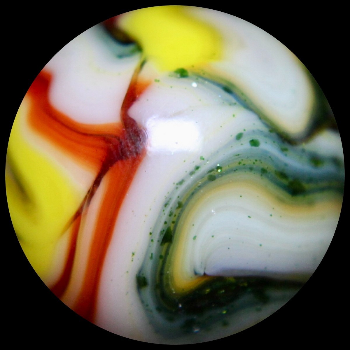 JABO Indian Summer Collector Series: Rare & Mint Golden-Green Aventurine 0.761″
