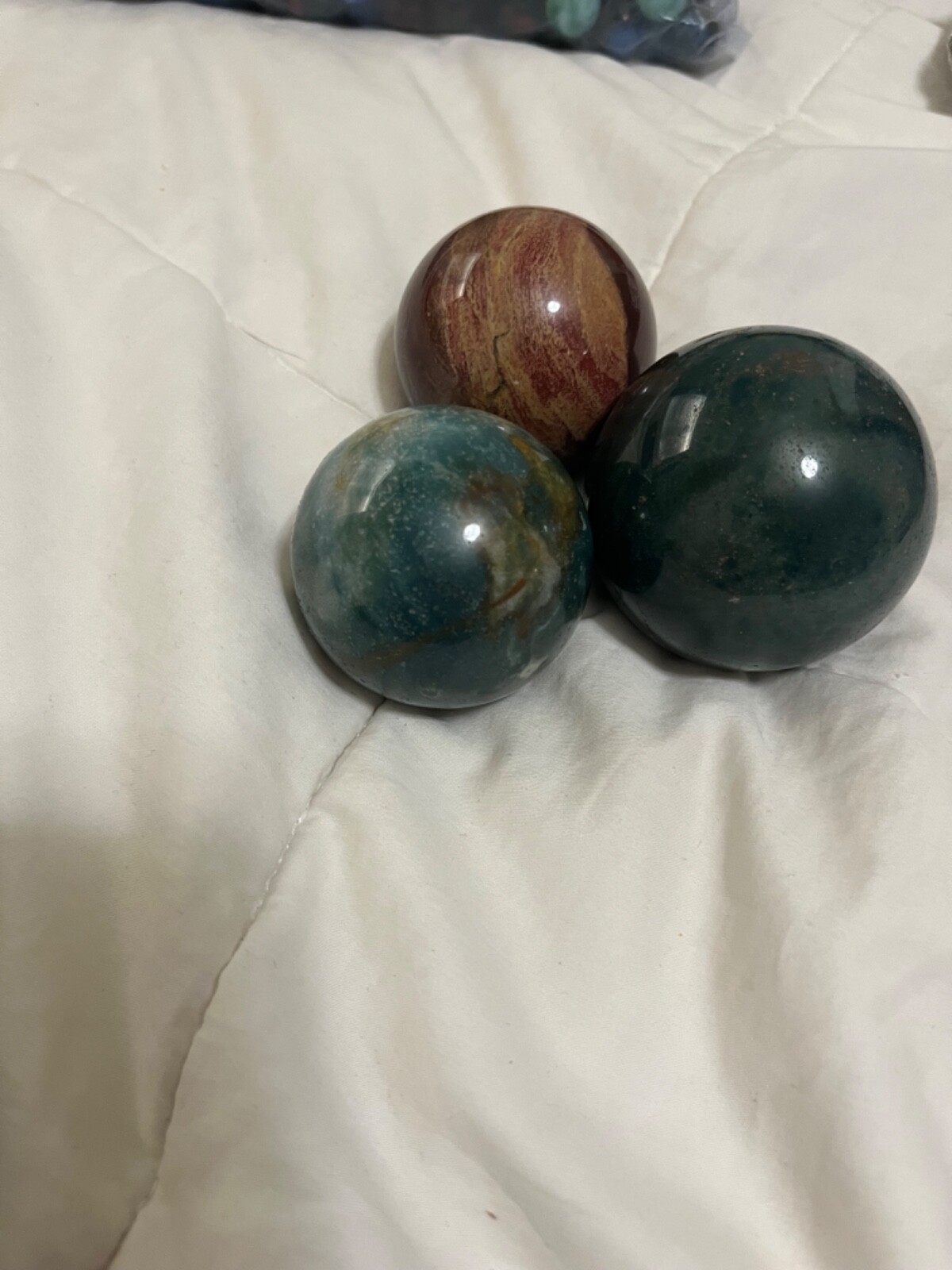 Mixed Lot 55 Assorted Old Vintage To Modern Colorful Glass Marbles {WASHED}