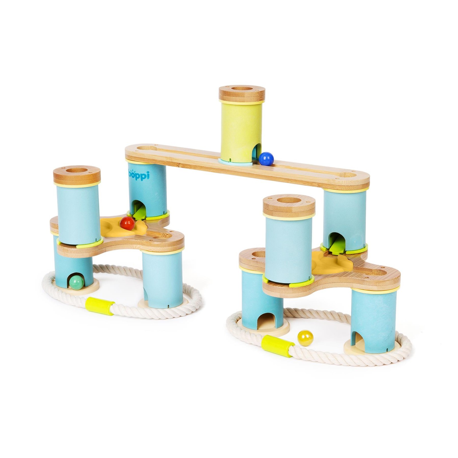 Turn Track Marble Run Accessory Pack Expansion Extension Kids STEM Construction