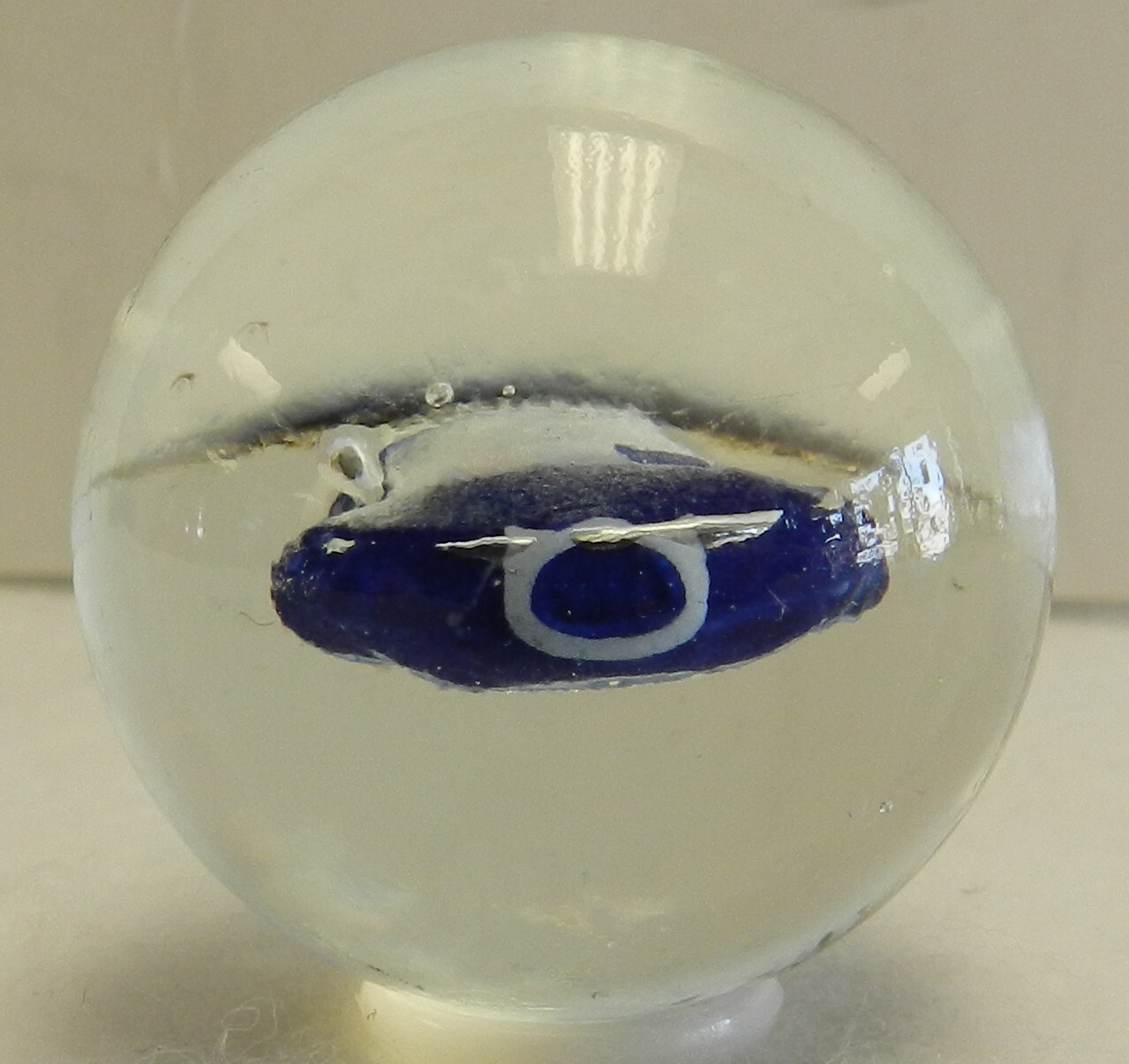 #17764m France Soccer Football Jersey Contemporary Sulphide Marble 1.36 Inches