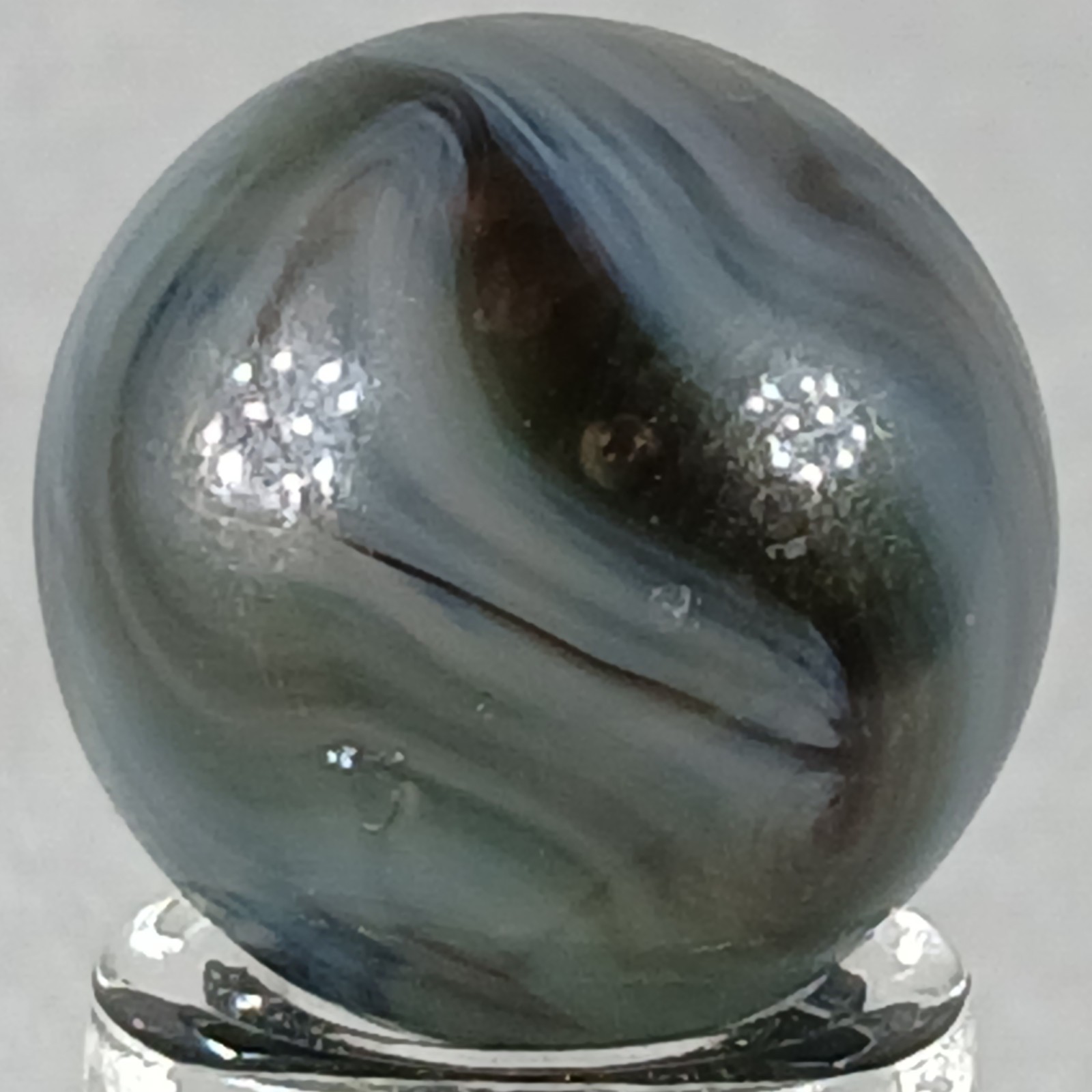Vintage Champion Swirl Marble .56 Inches Near-Mint Condition Combined Shipping