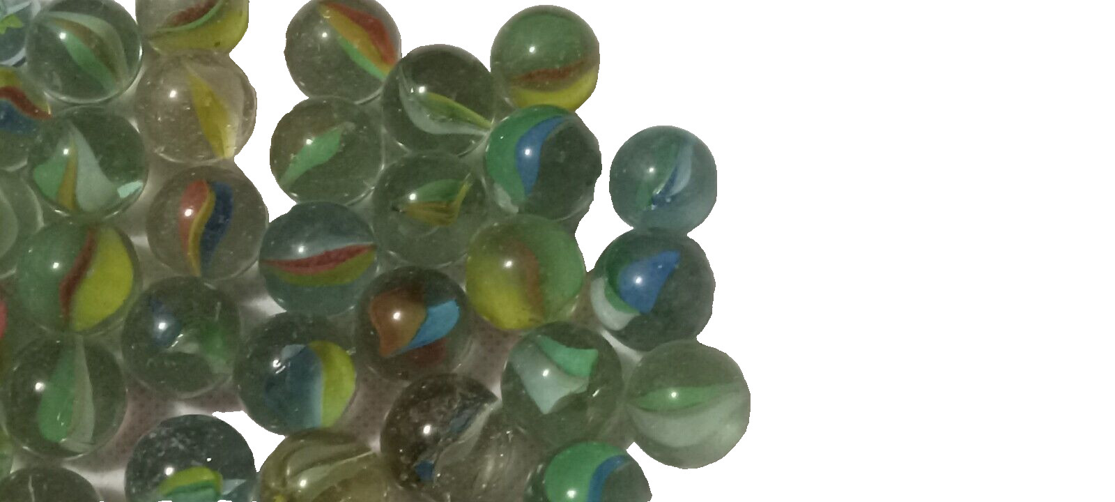 Vintage LOT of FIFTY (50) CAT EYES MARBLE 13 mm